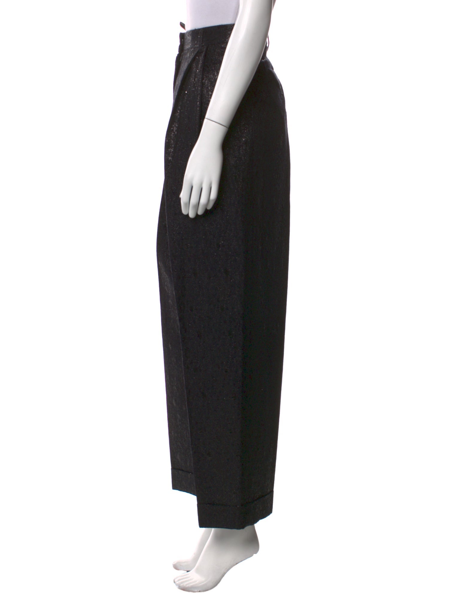 Dries Van Noten Striped Wide Leg Pants