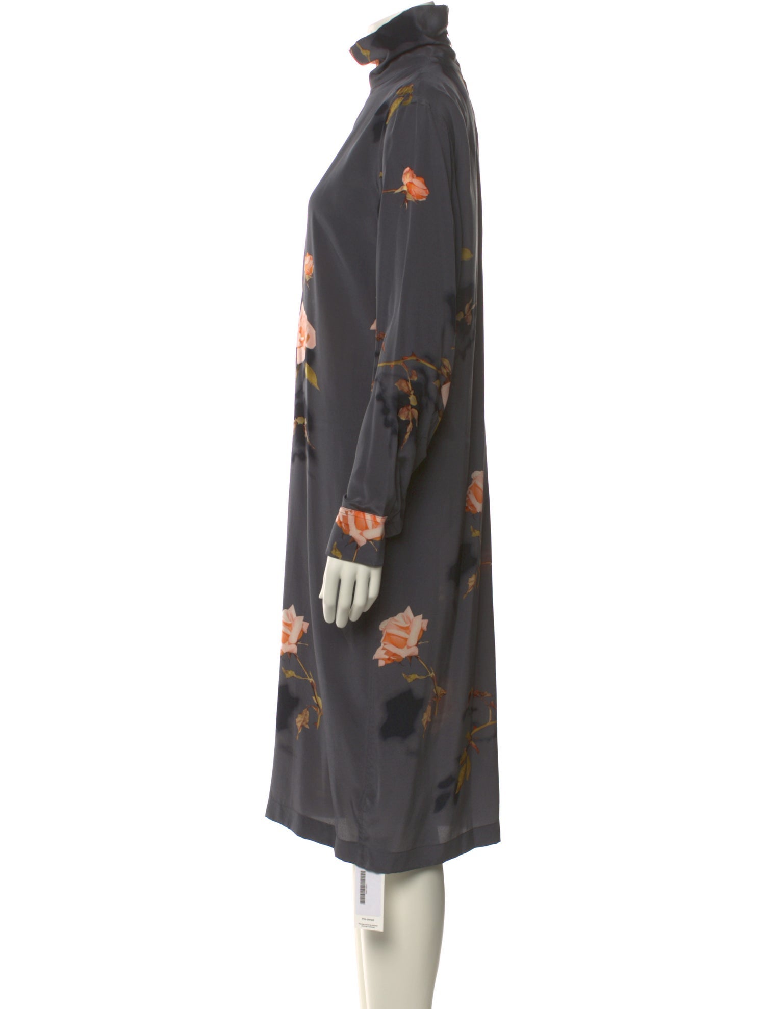 Dries Van Noten Silk Midi Length Dress