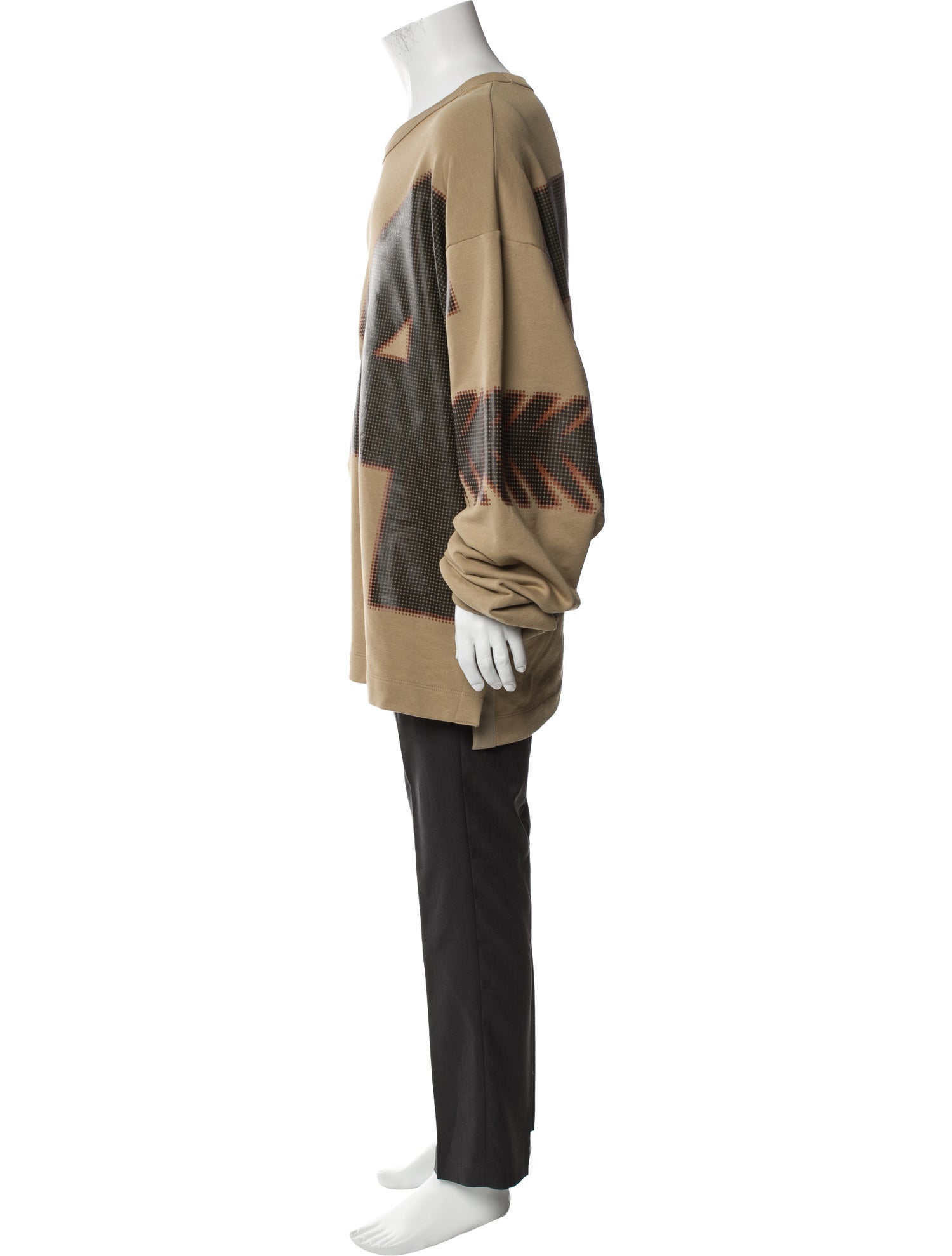 Dries Van Noten Graphic Print Crew Neck Sweatshirt