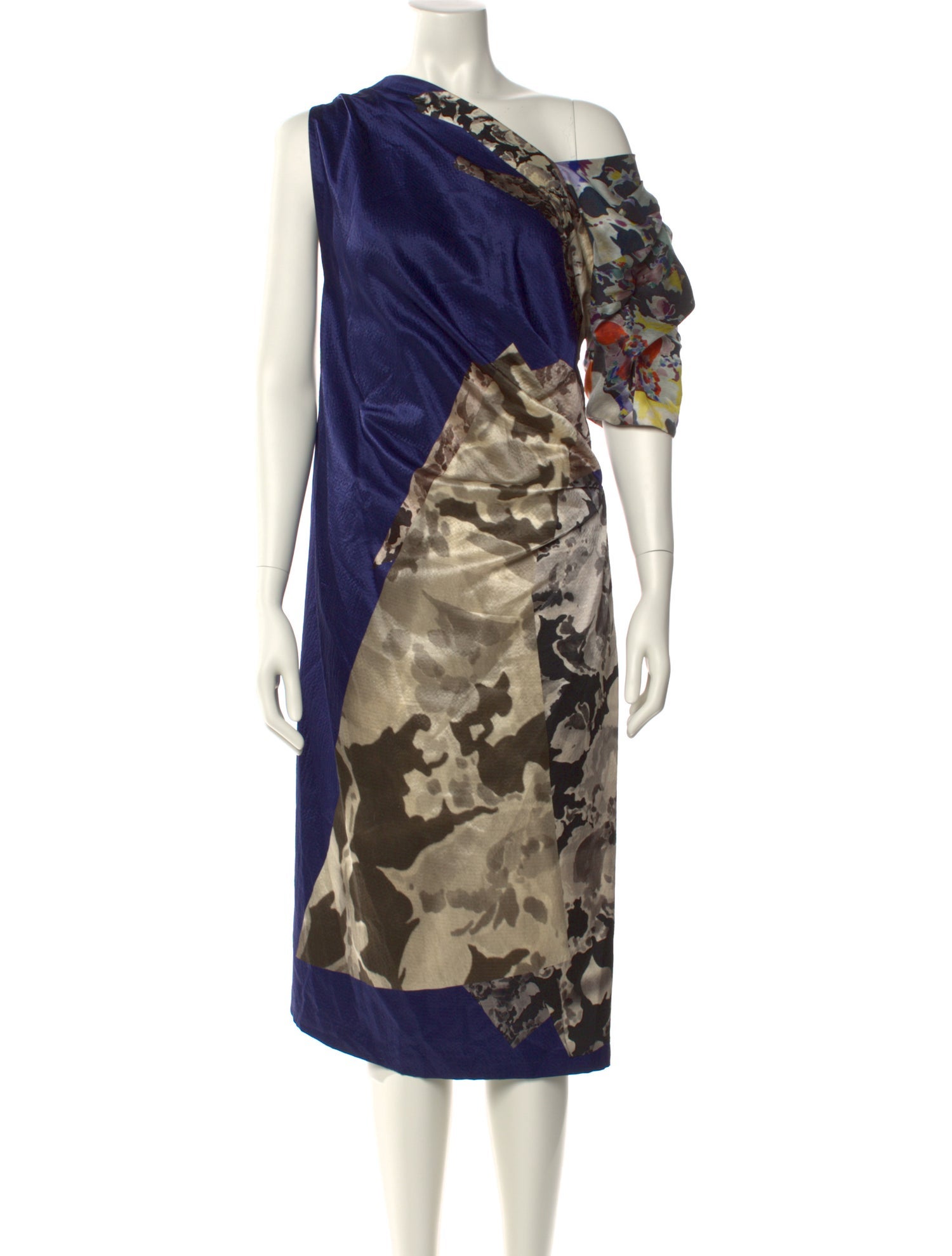 Dries Van Noten Printed Midi Length Dress