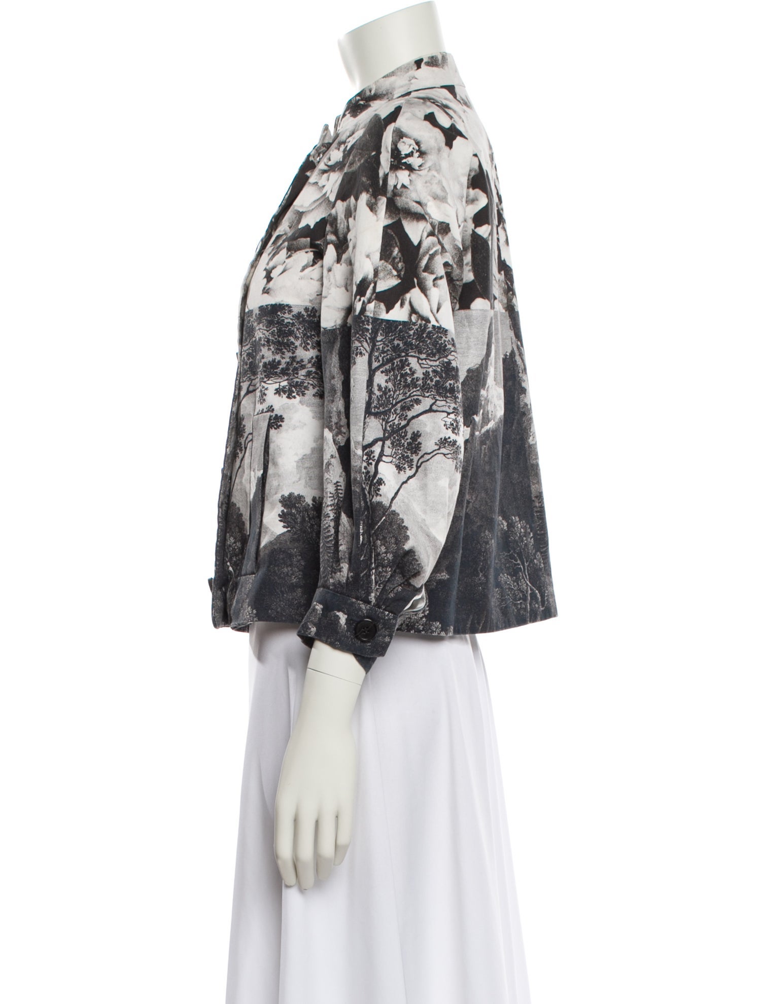 Dries Van Noten Printed Evening Jacket