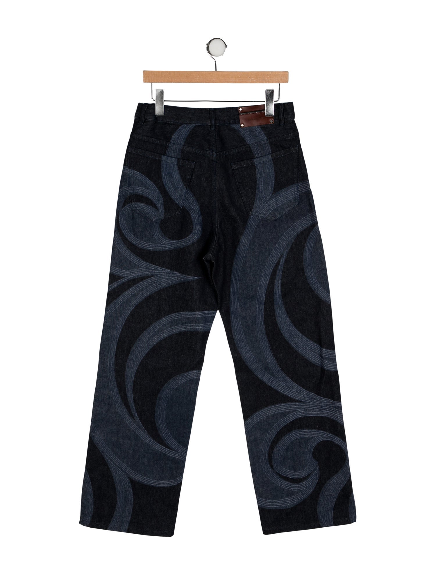 Dries Van Noten High-Rise Wide Leg Jeans