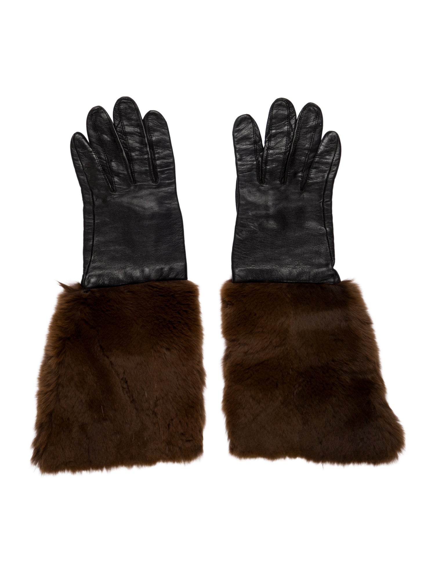 Dries Van Noten Leather Gloves