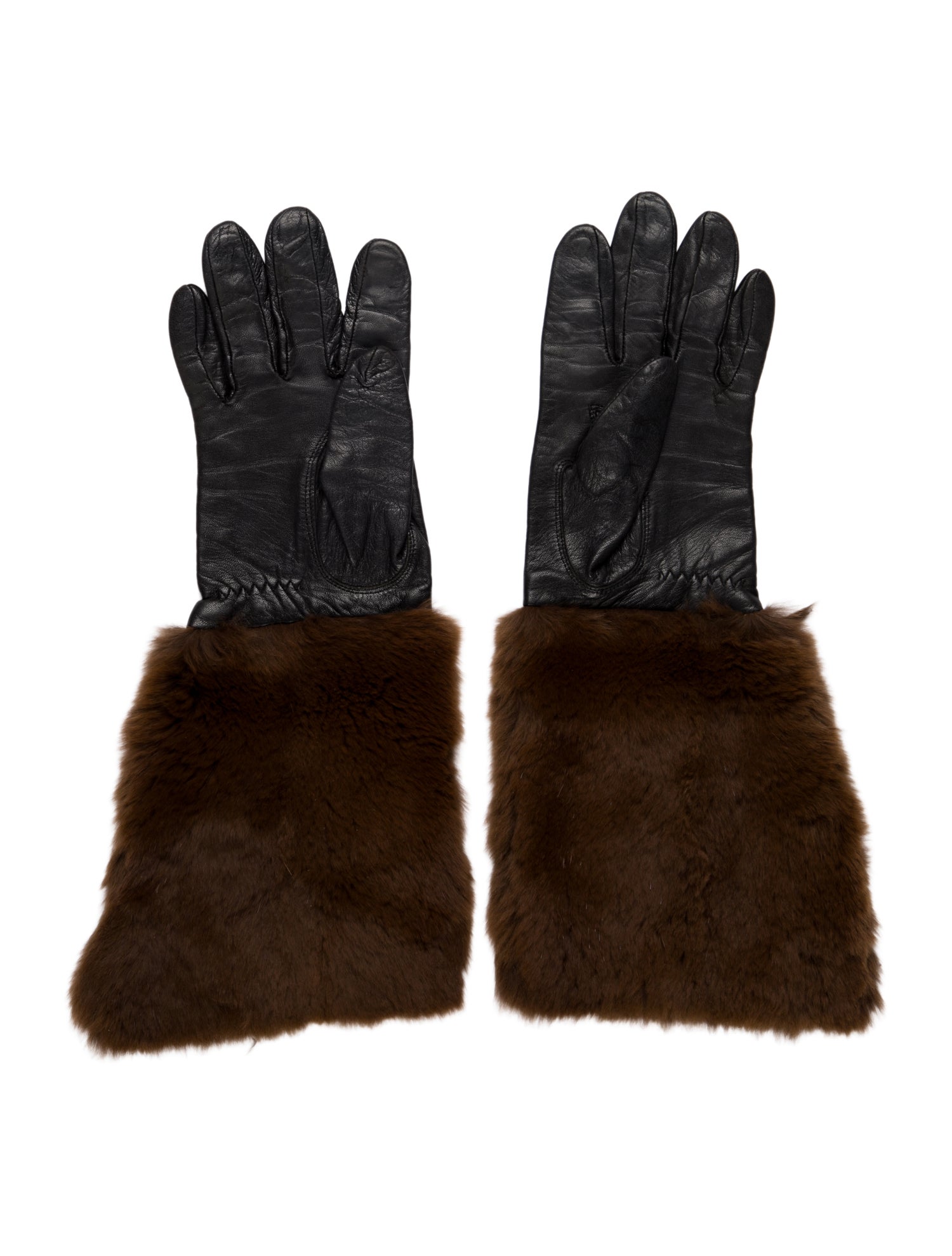Dries Van Noten Leather Gloves