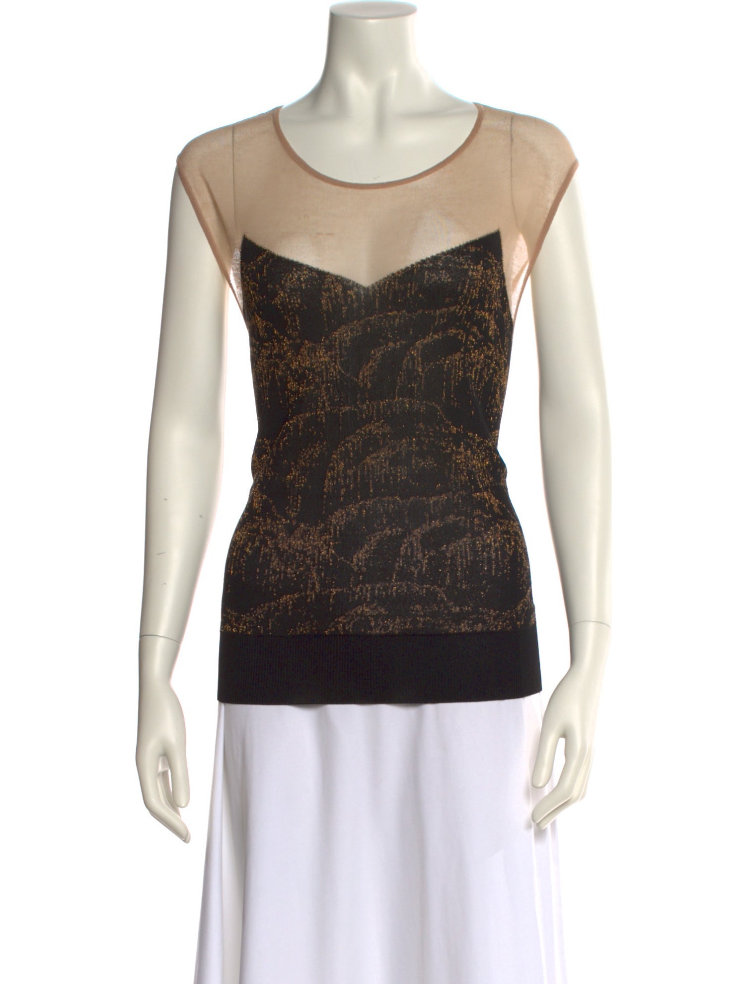 Dries Van Noten Hemp Printed T-Shirt