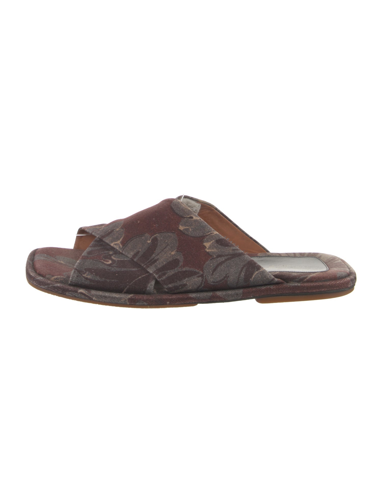 Dries Van Noten Printed Slides