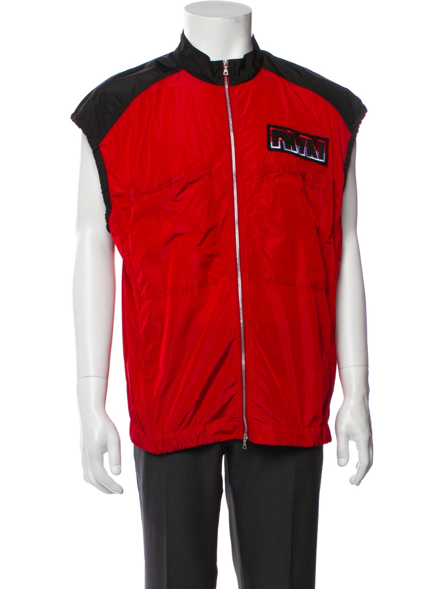 Dries Van Noten Colorblock Pattern Vest