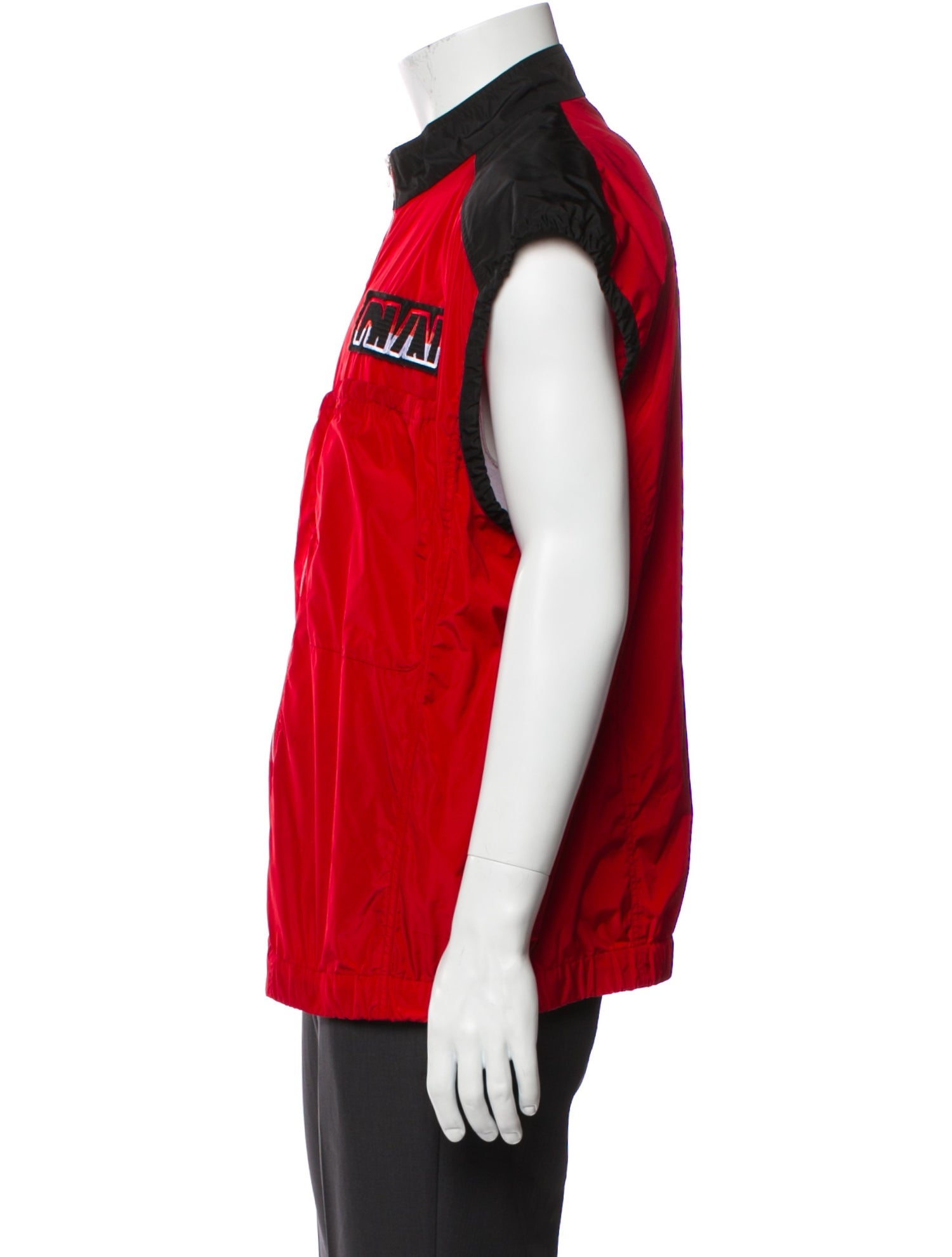 Dries Van Noten Colorblock Pattern Vest