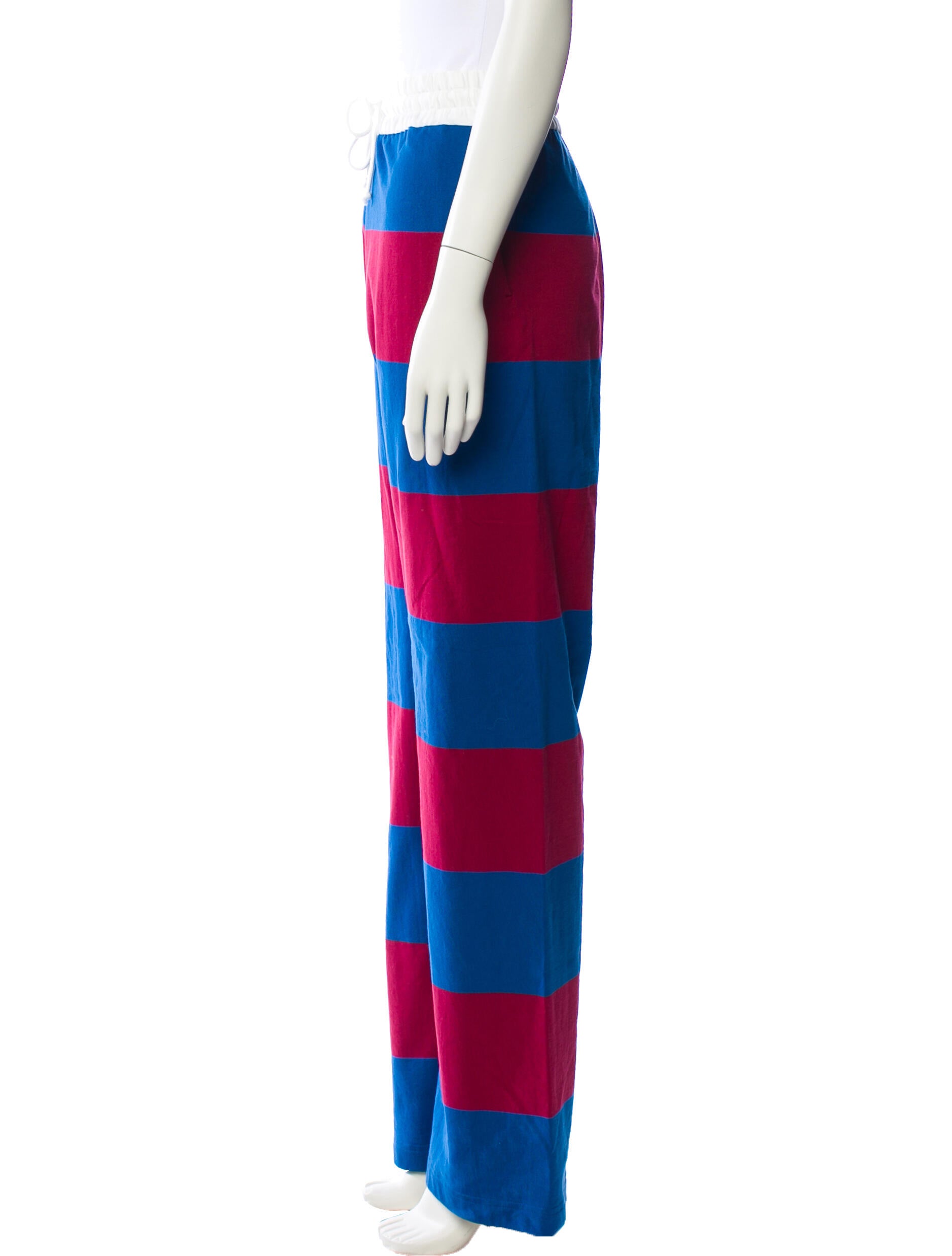 Dries Van Noten Striped Wide Leg Pants w/ Tags