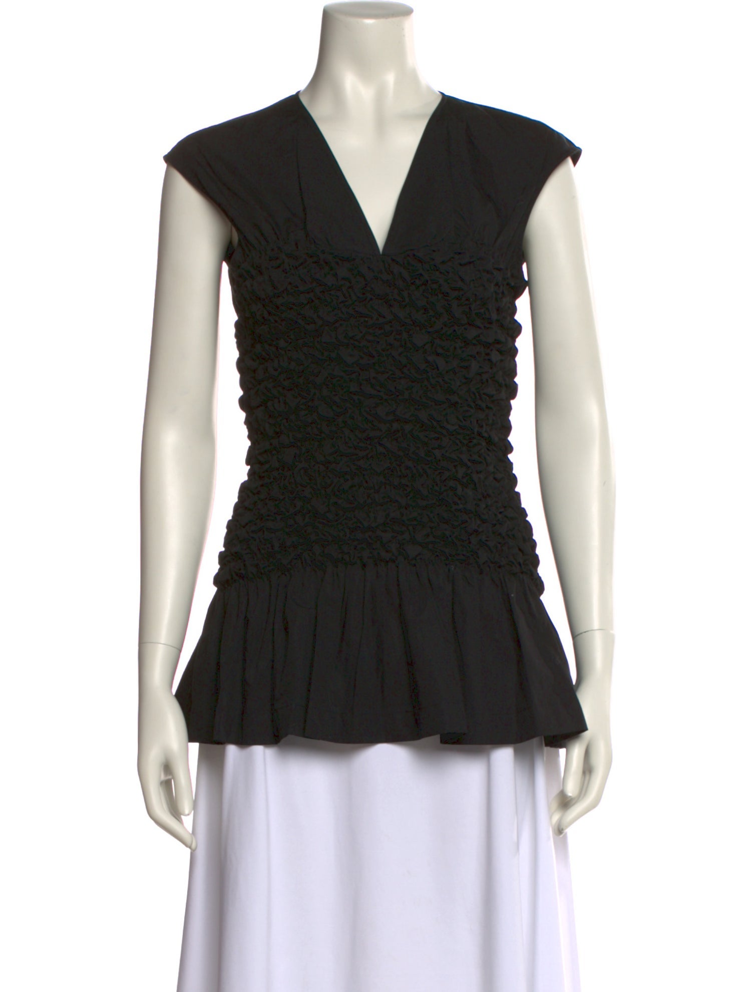 Dries Van Noten V-Neck Sleeveless Blouse