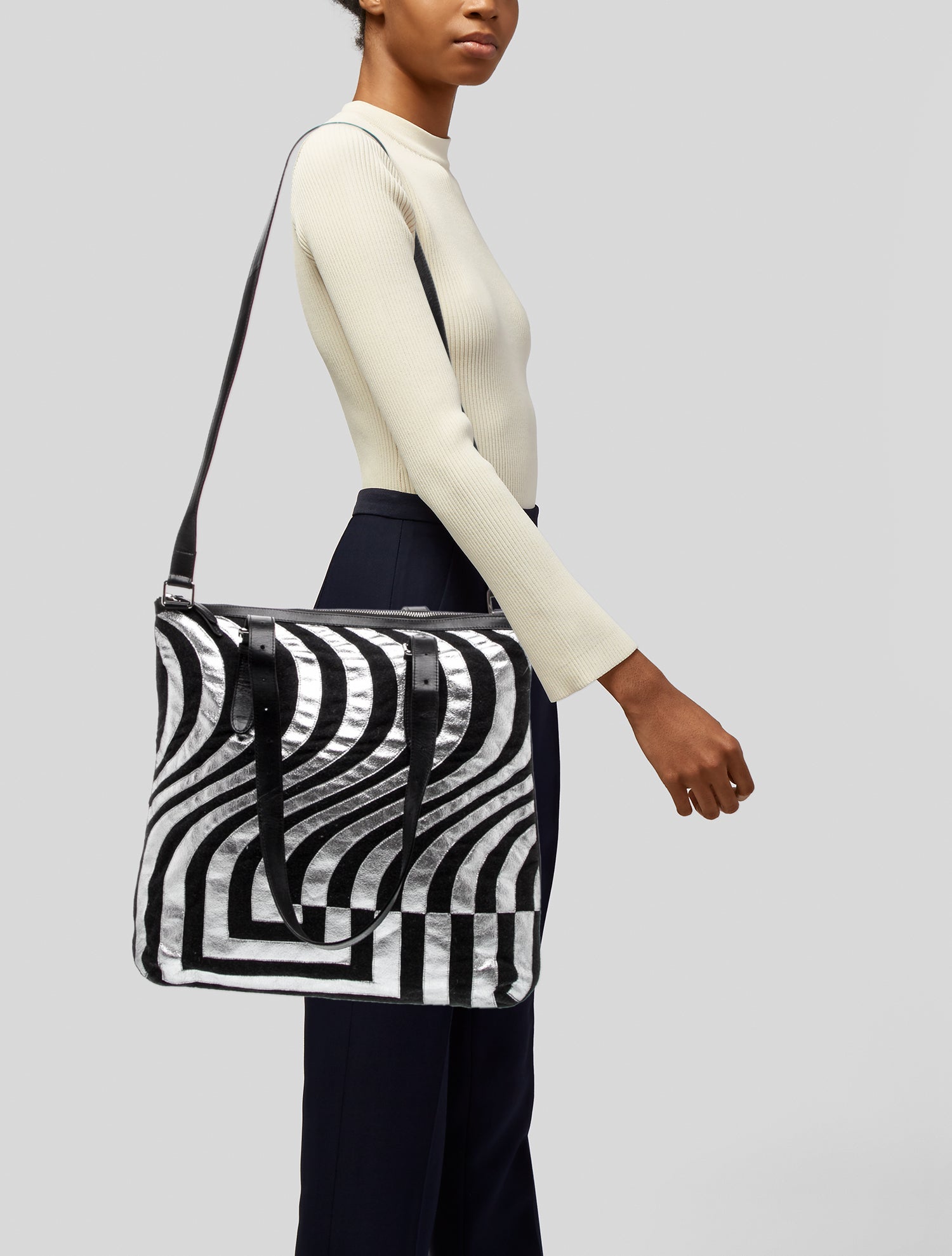 Dries Van Noten Canvas Tote