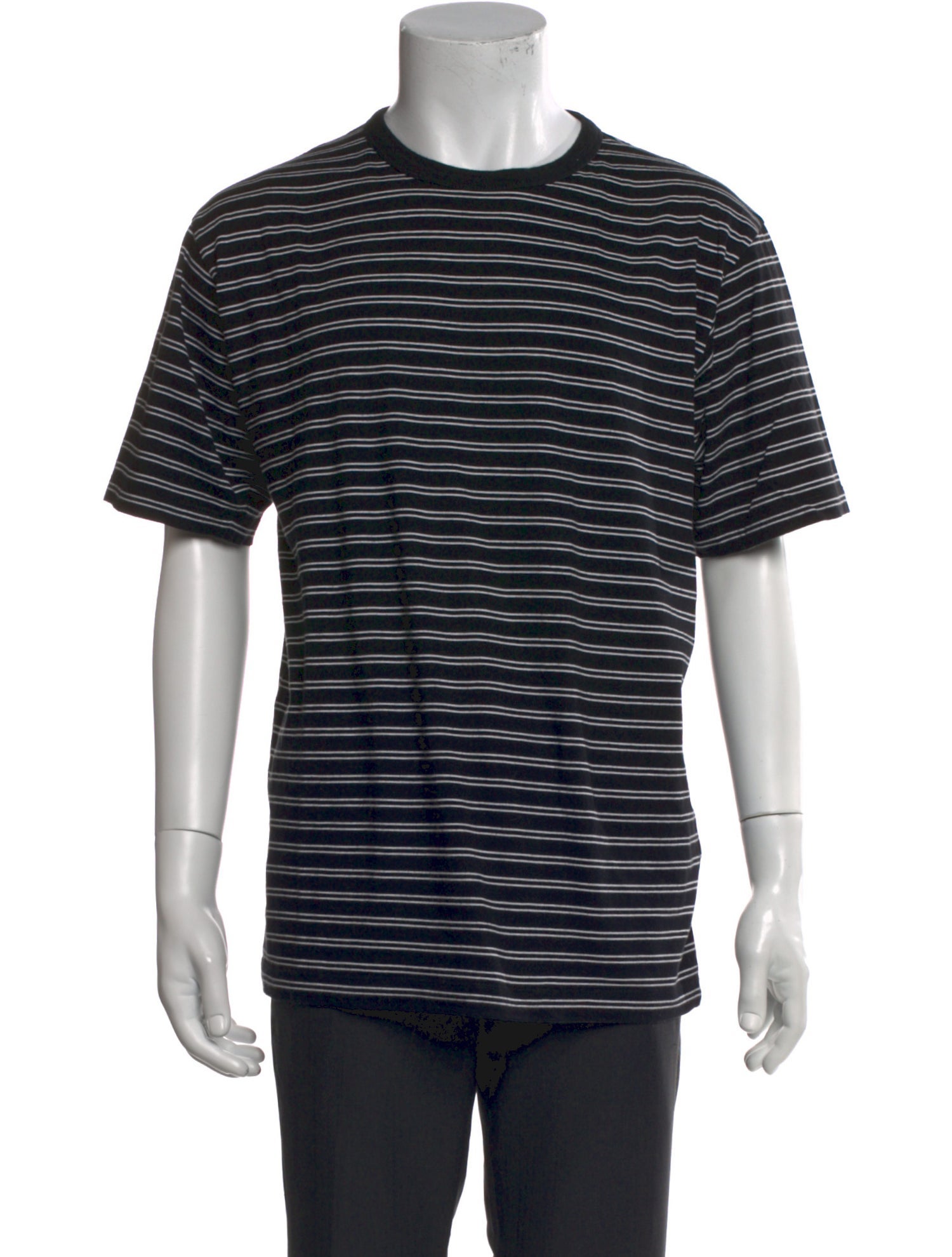 Dries Van Noten Striped Crew Neck T-Shirt