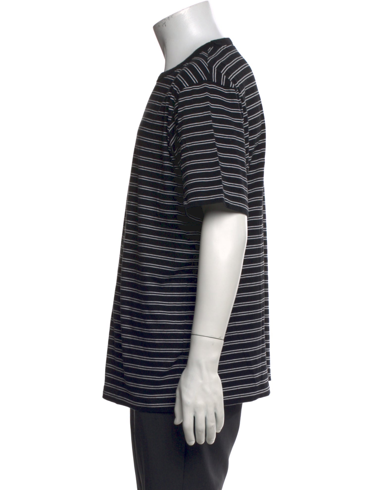 Dries Van Noten Striped Crew Neck T-Shirt