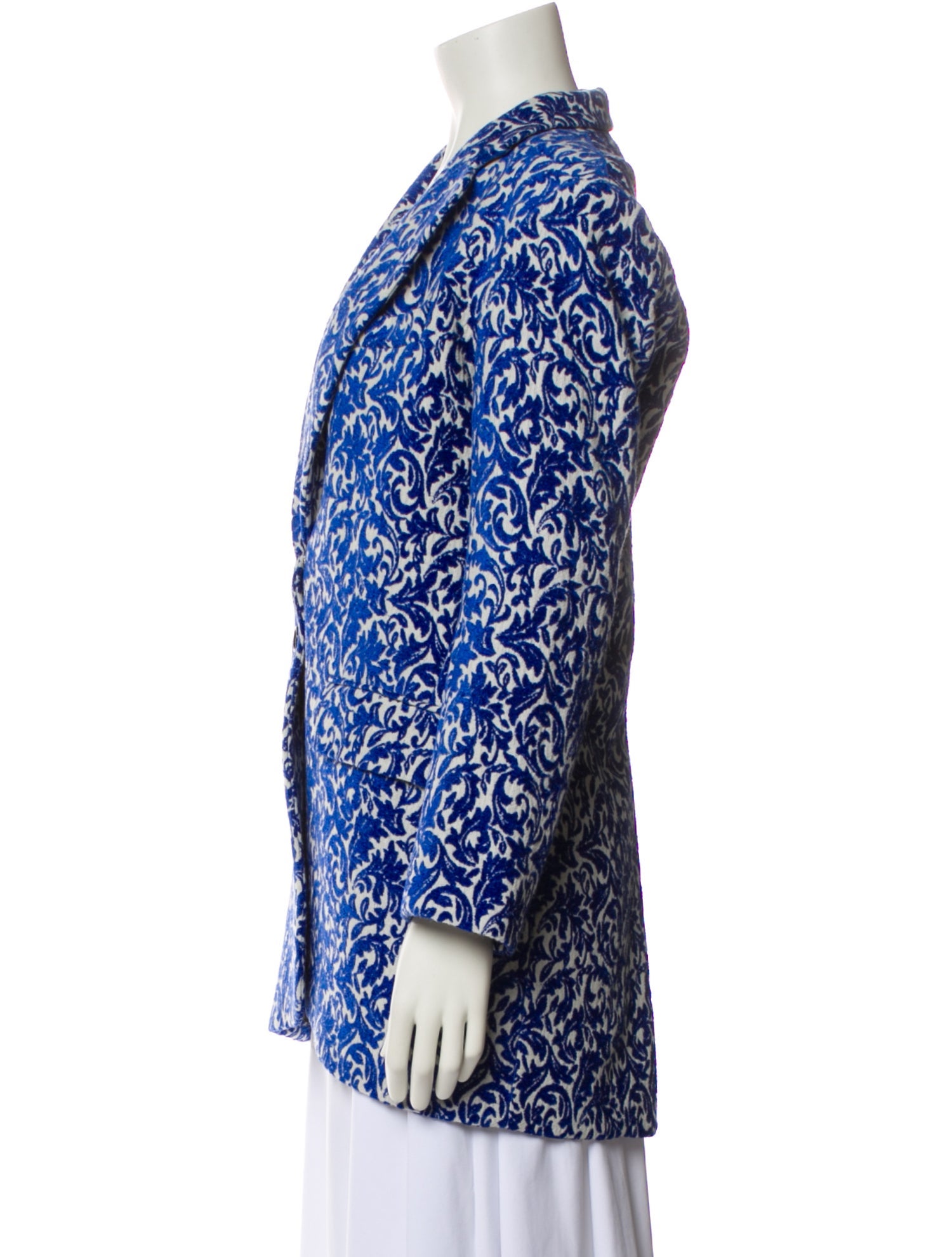 Dries Van Noten Floral Print Blazer