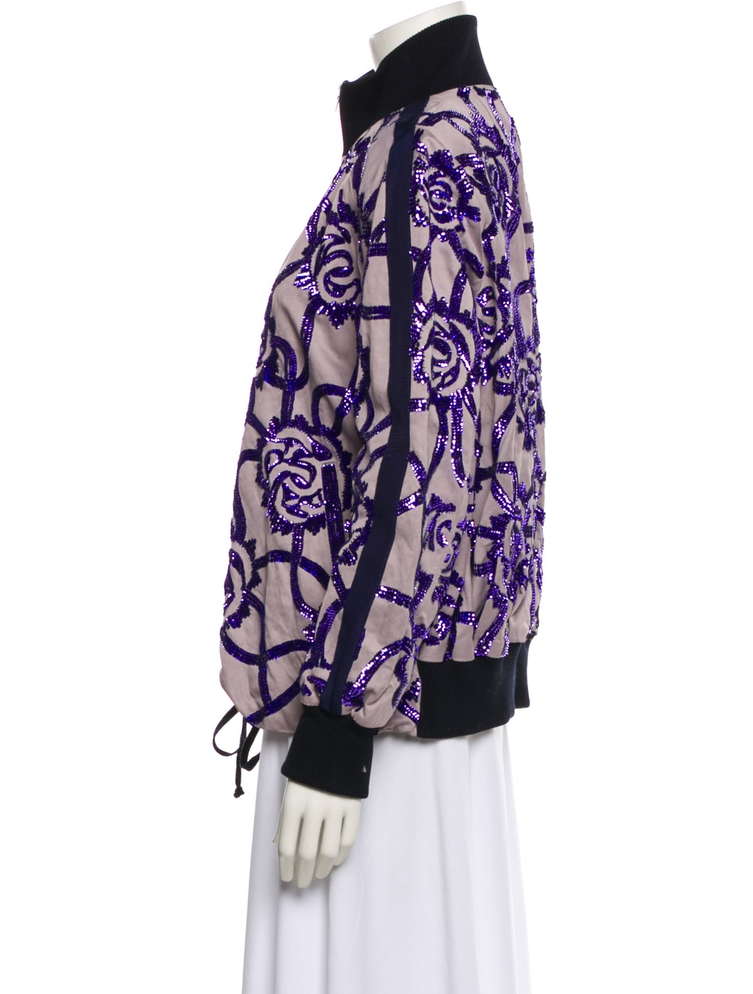 Dries Van Noten Printed Bomber Jacket