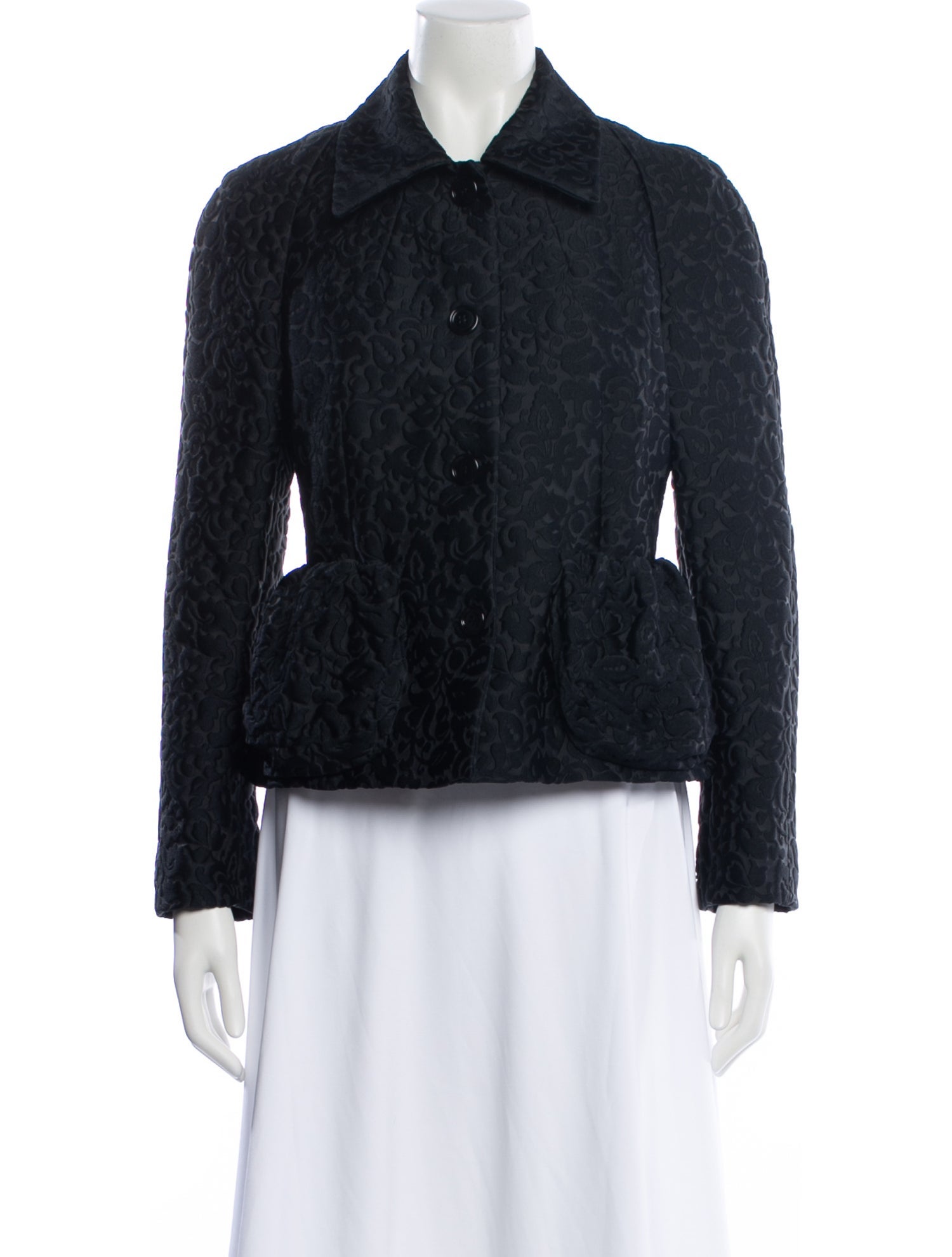 Dries Van Noten Animal Print Blazer