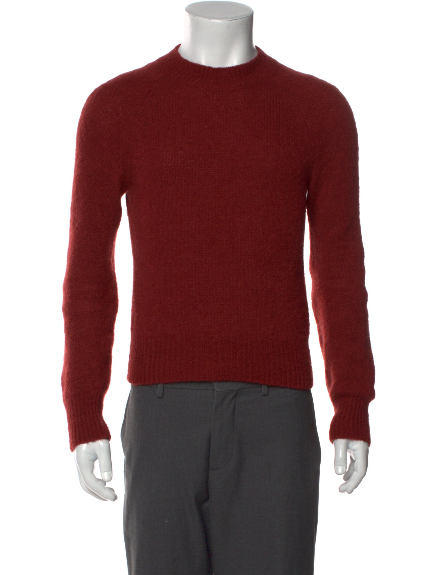 Dries Van Noten Alpaca Crew Neck Pullover