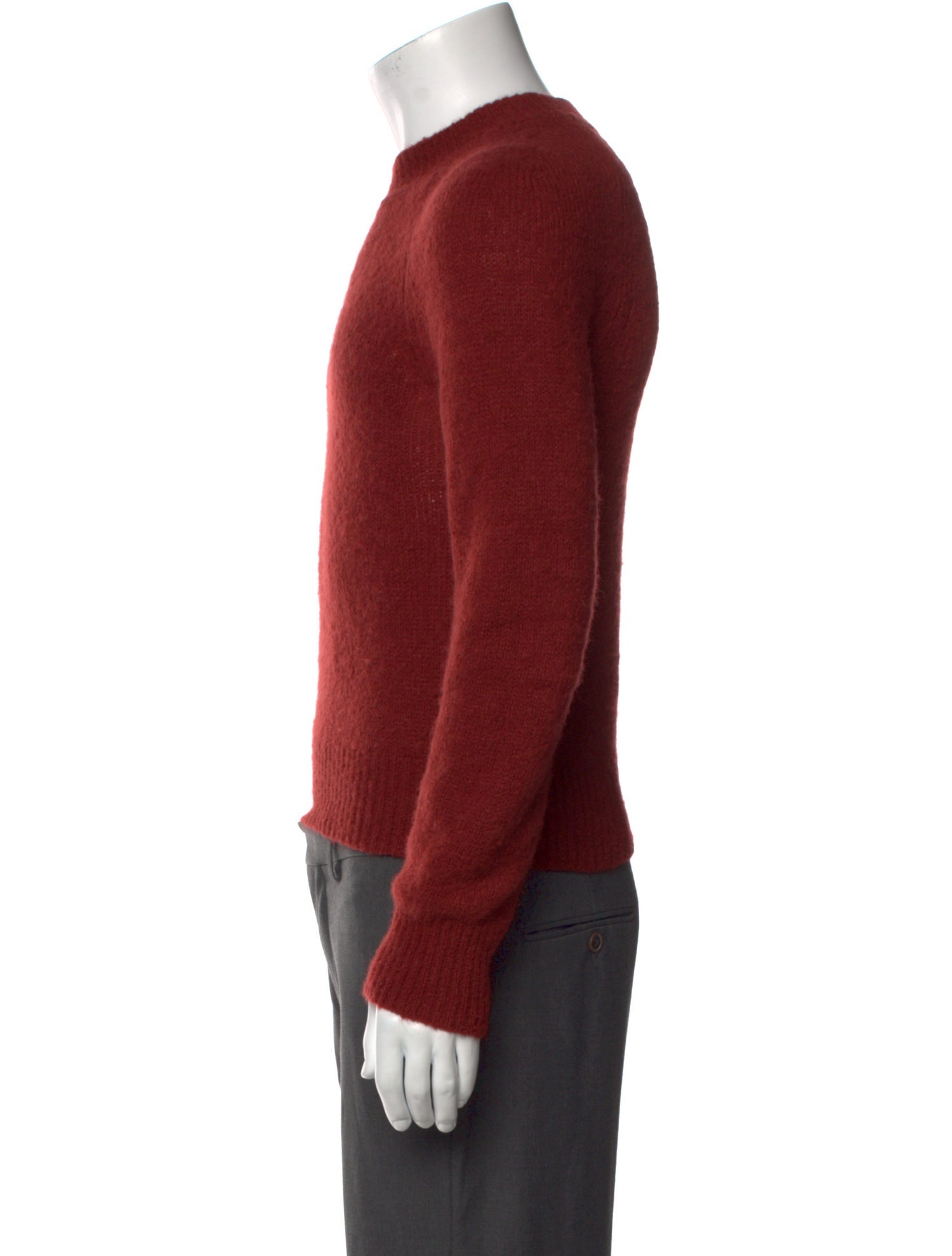 Dries Van Noten Alpaca Crew Neck Pullover