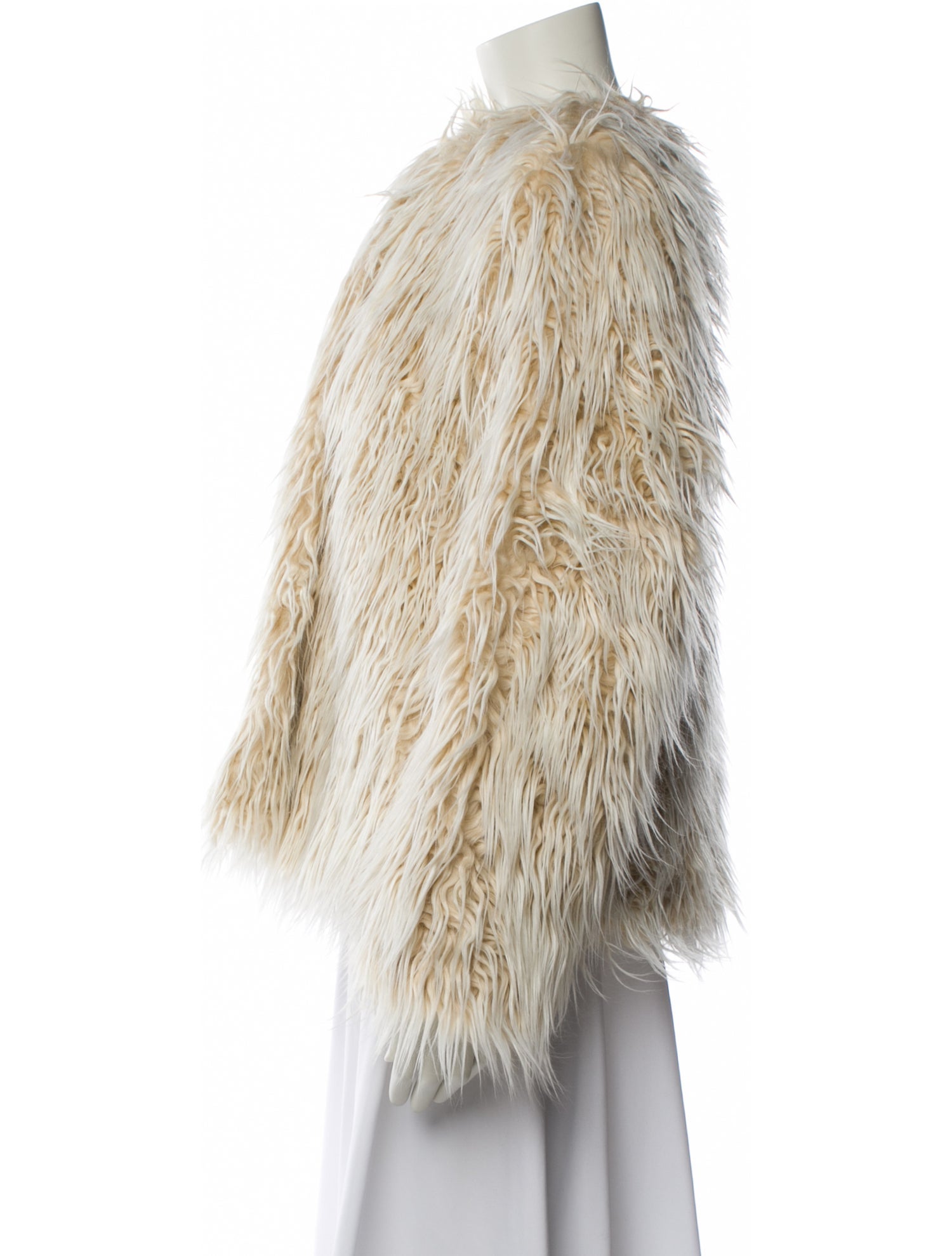 Dries Van Noten Faux Fur Faux Fur Jacket