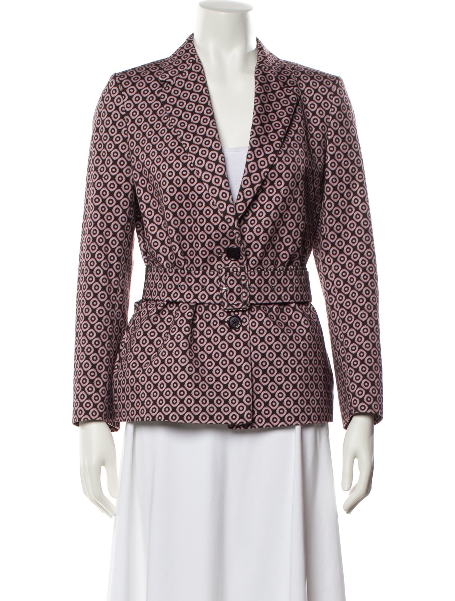 Dries Van Noten Printed Blazer