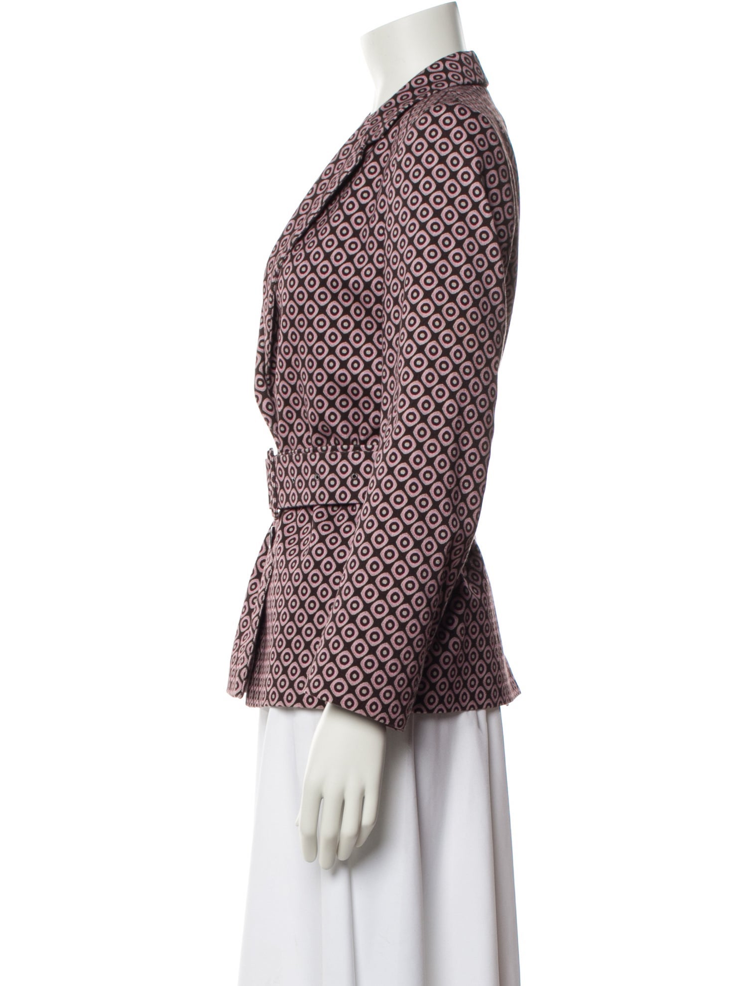 Dries Van Noten Printed Blazer