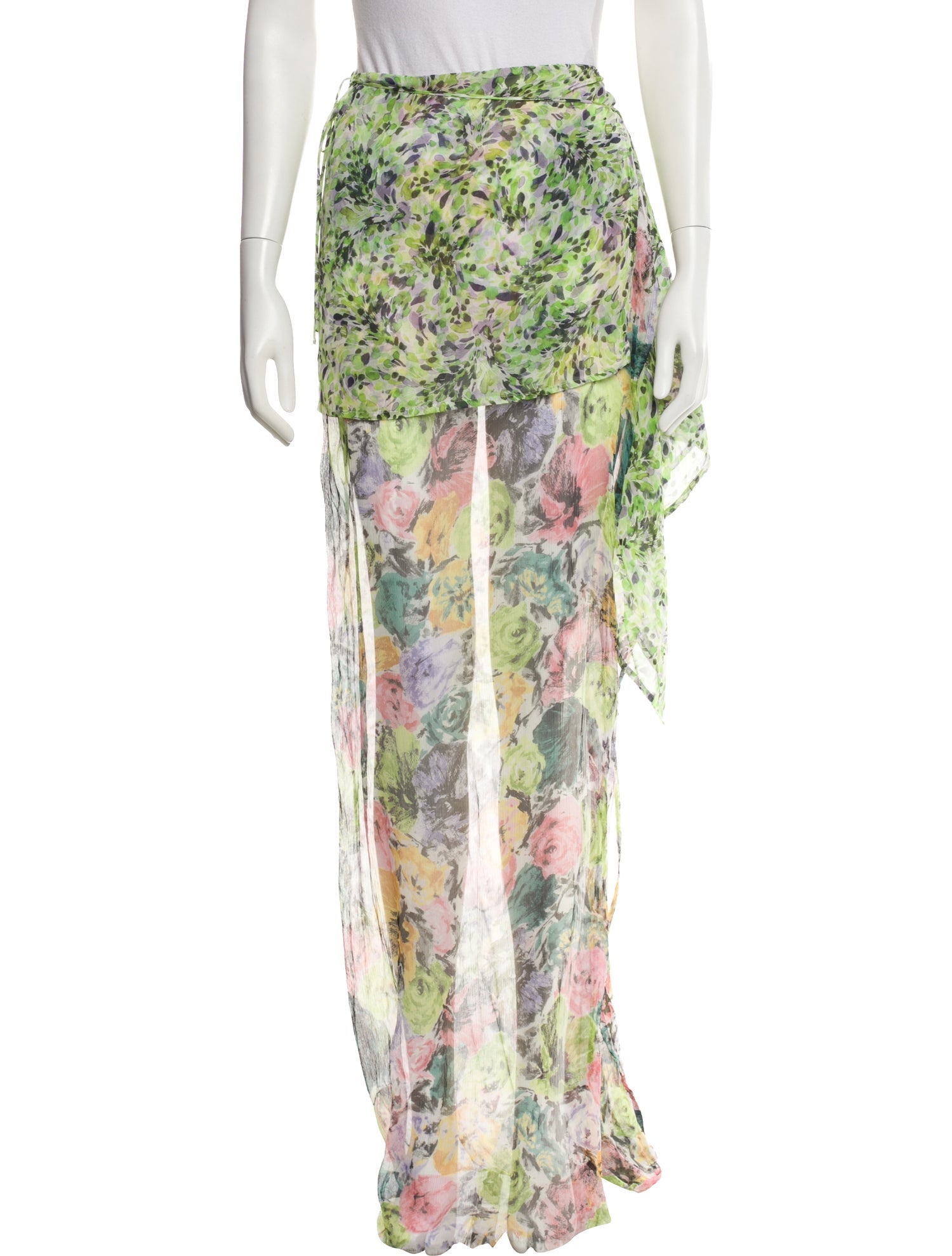 Dries Van Noten Printed Cover-Up