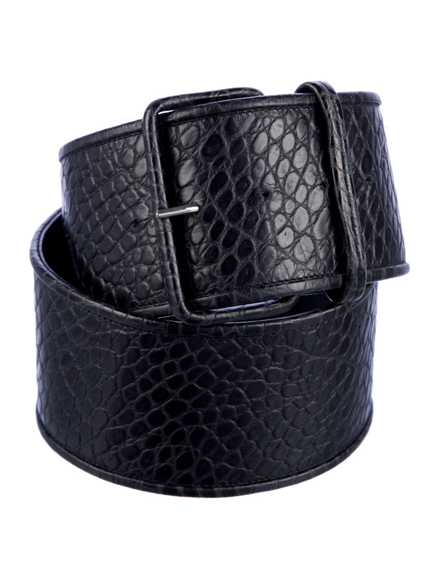 Dries Van Noten Wide Leather Belt