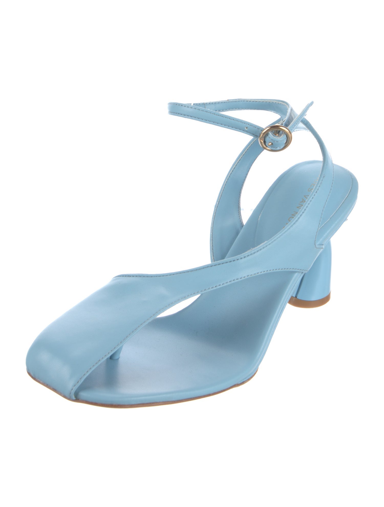 Dries Van Noten Leather Slingback Pumps