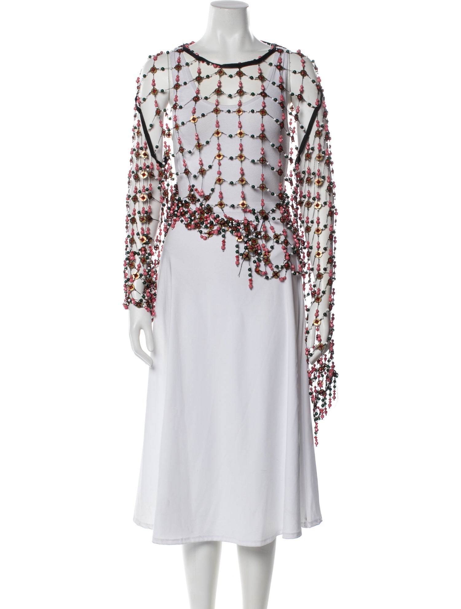 Dries Van Noten 2025 Lace Pattern Blouse