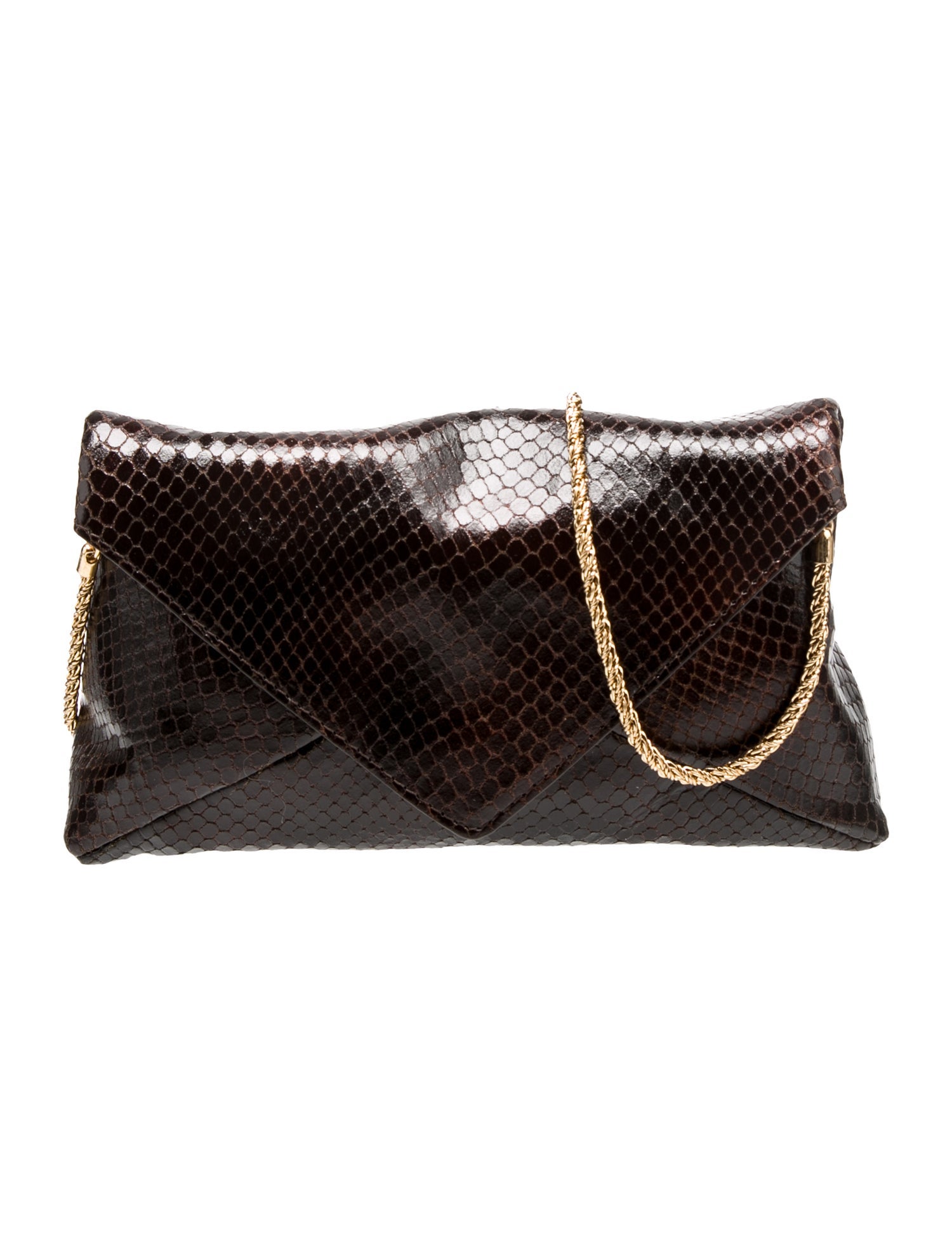 Dries Van Noten Leather Clutch