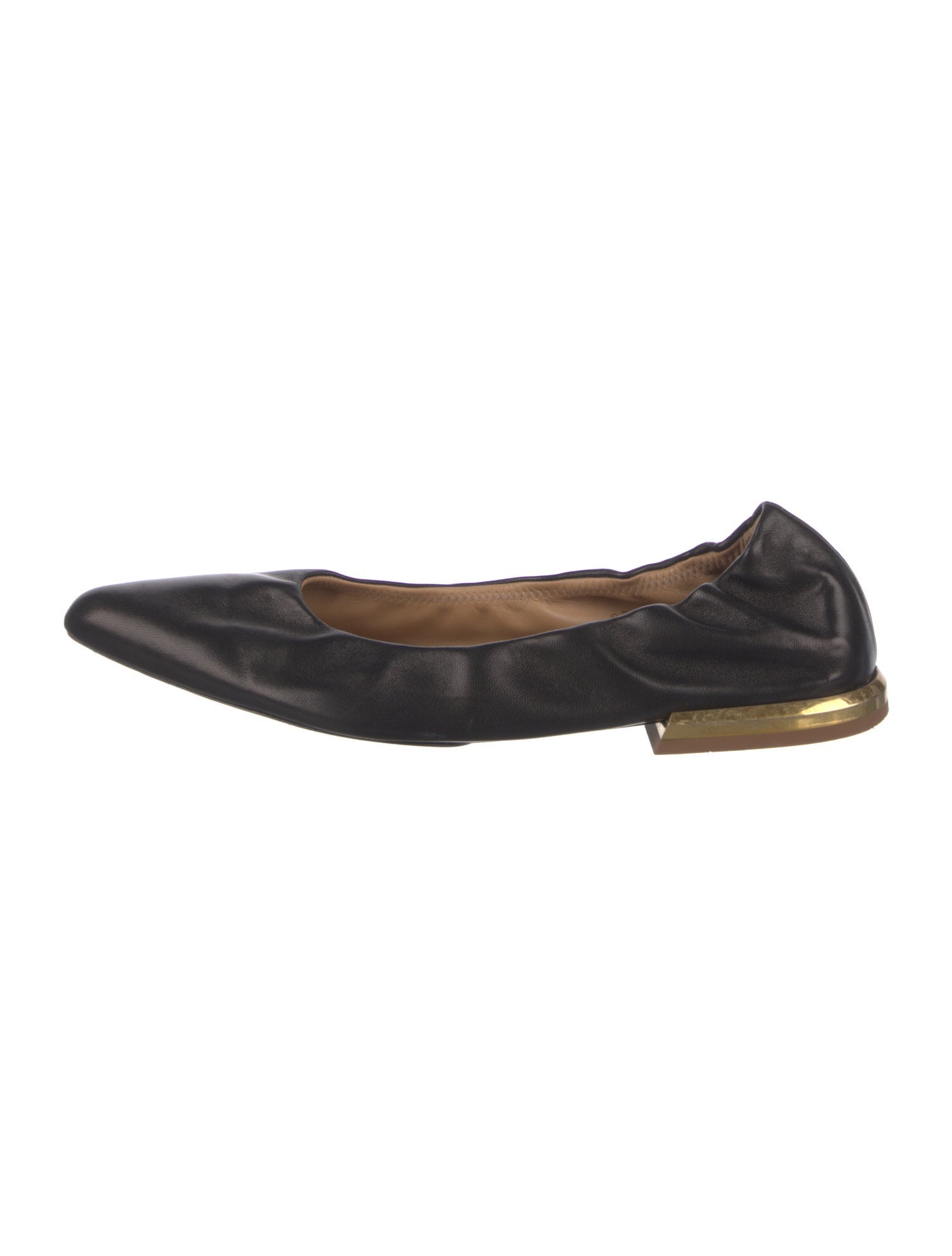 Dries Van Noten Leather Ballet Flats