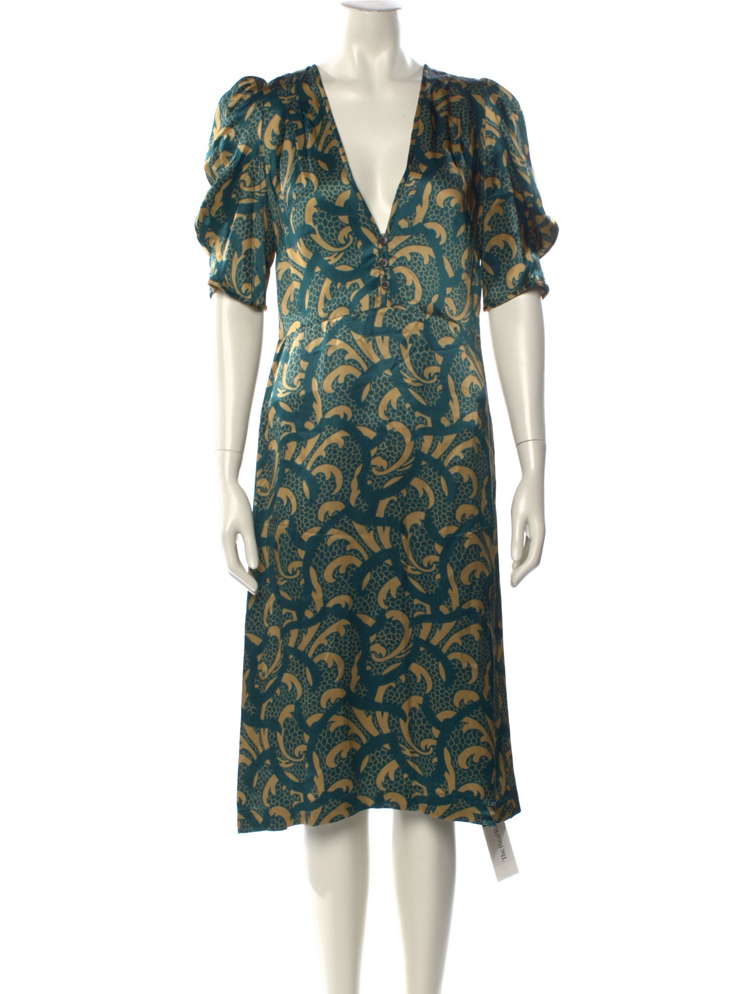 Dries Van Noten Printed Midi Length Dress
