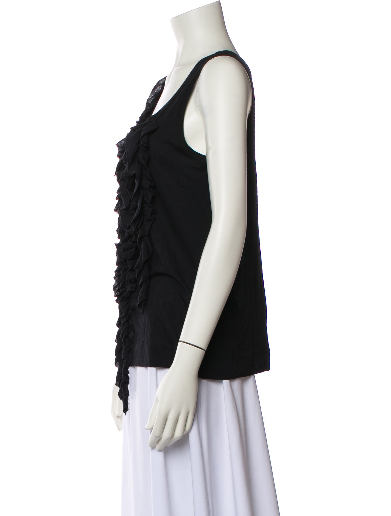 Dries Van Noten Scoop Neck Sleeveless Top