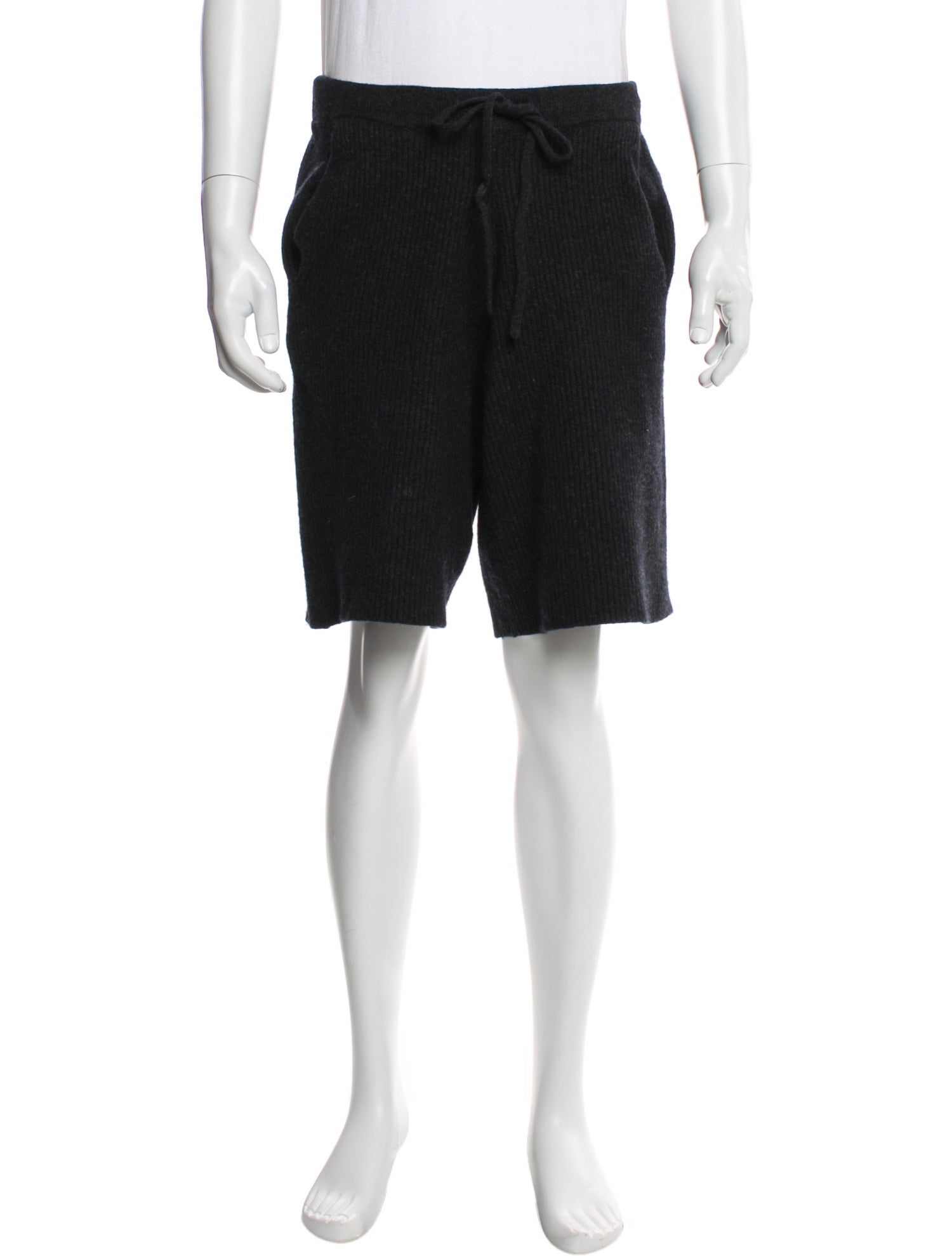 Dries Van Noten Merino Wool Jogger Shorts