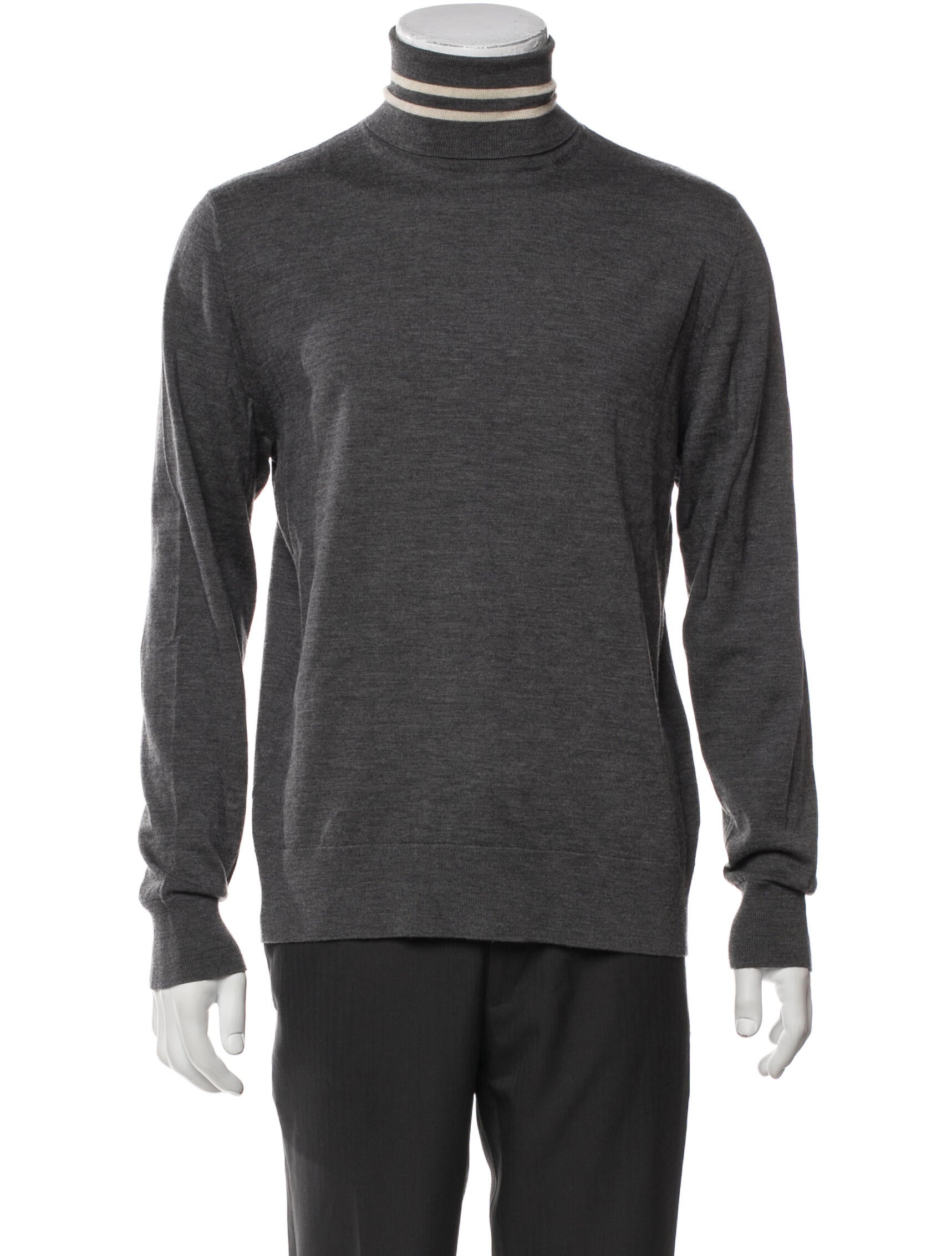 Dries Van Noten Turtleneck Long Sleeve Pullover