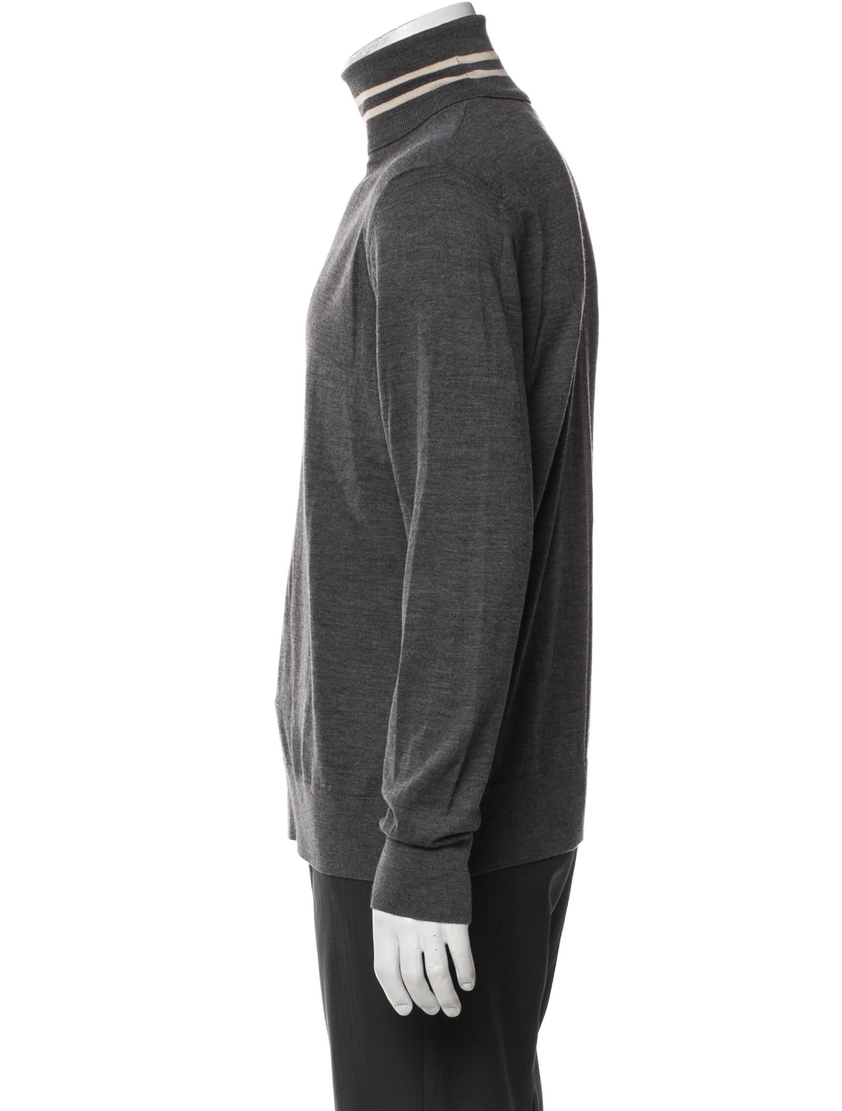 Dries Van Noten Turtleneck Long Sleeve Pullover
