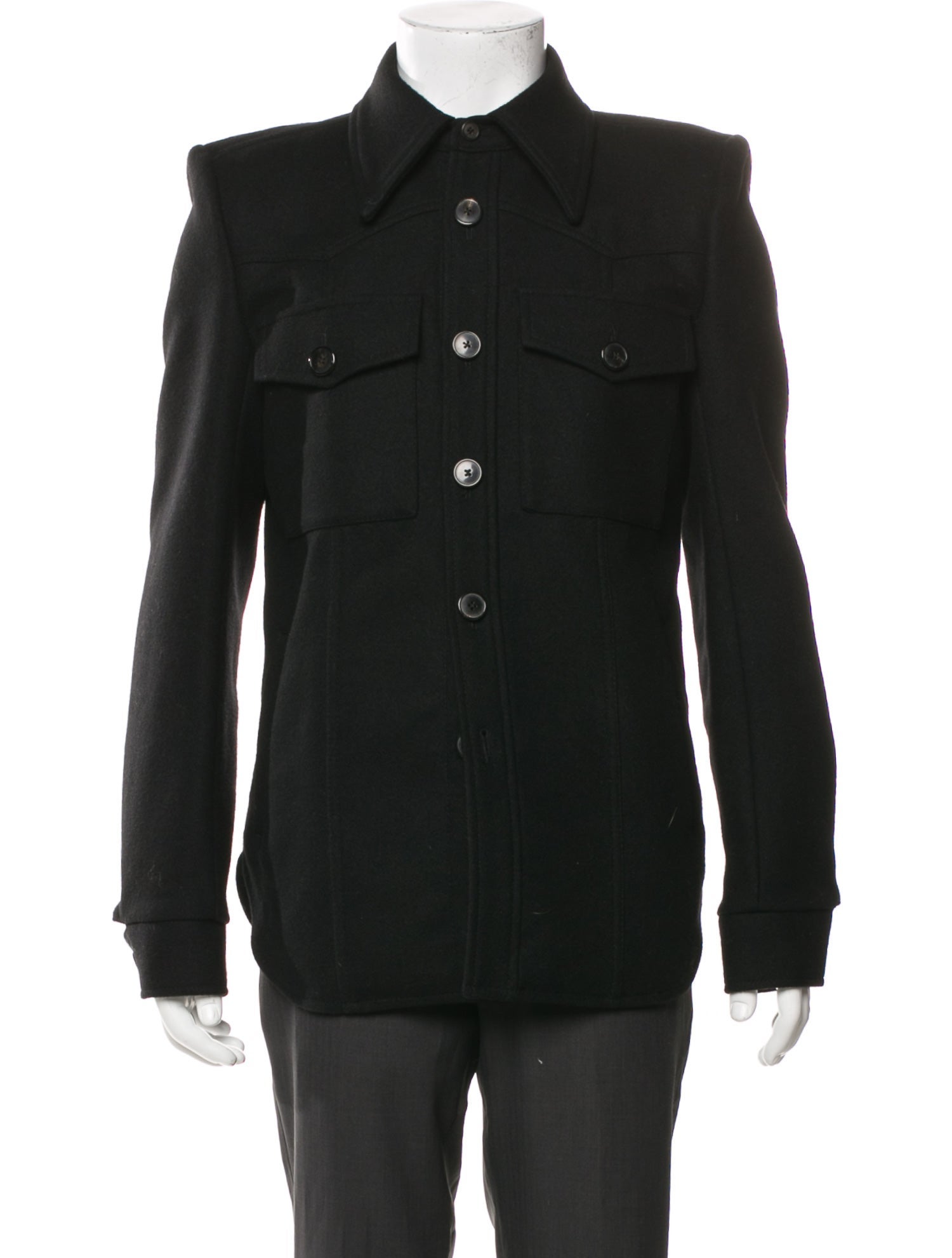 Dries Van Noten Wool Utility Jacket