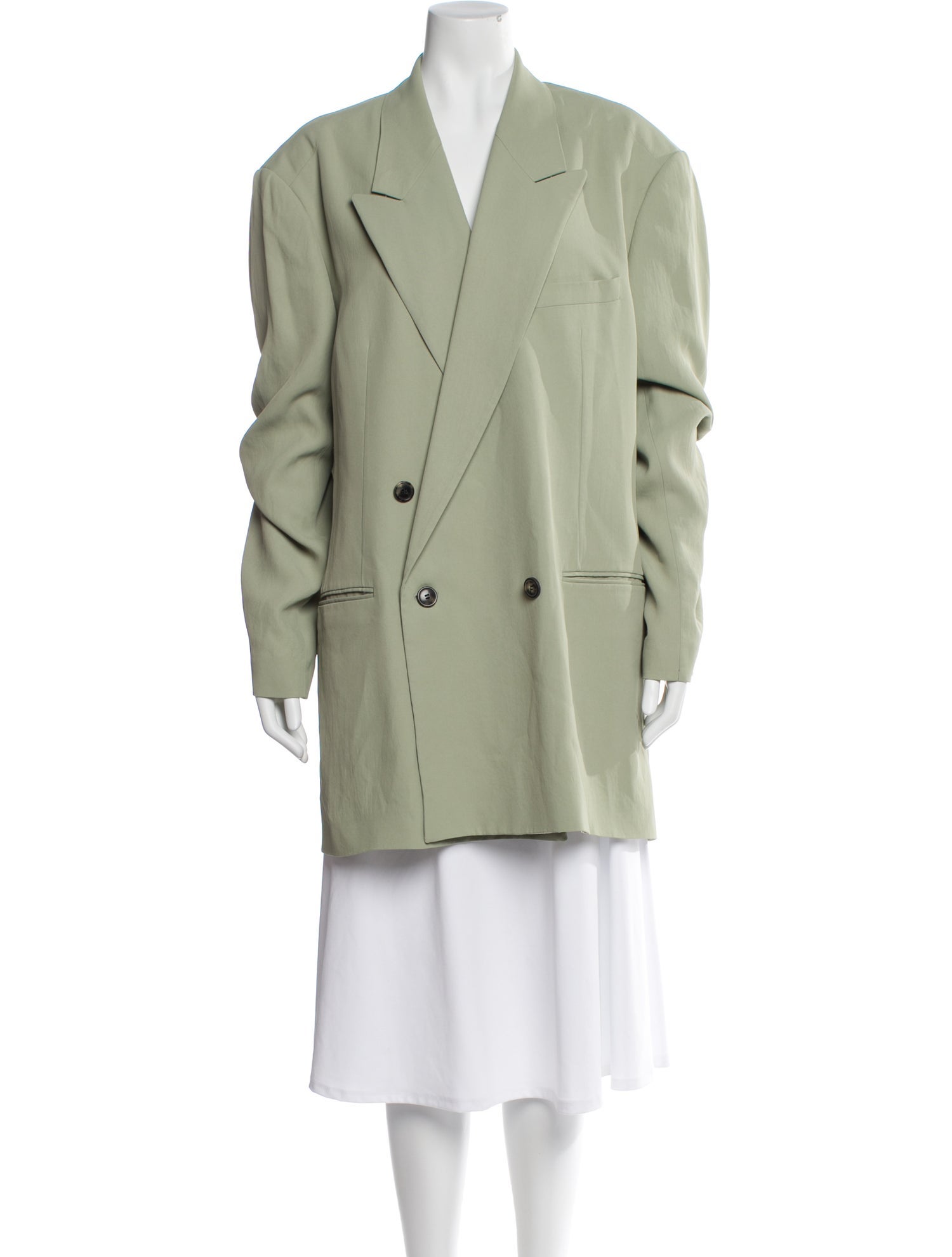 Dries Van Noten Wool Trench Coat