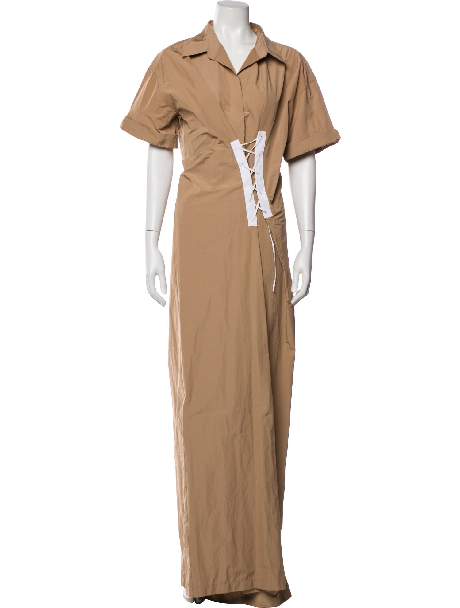 Dries Van Noten Mini Dress - Neutrals Dresses, Clothing - DRI180627 | The  RealReal