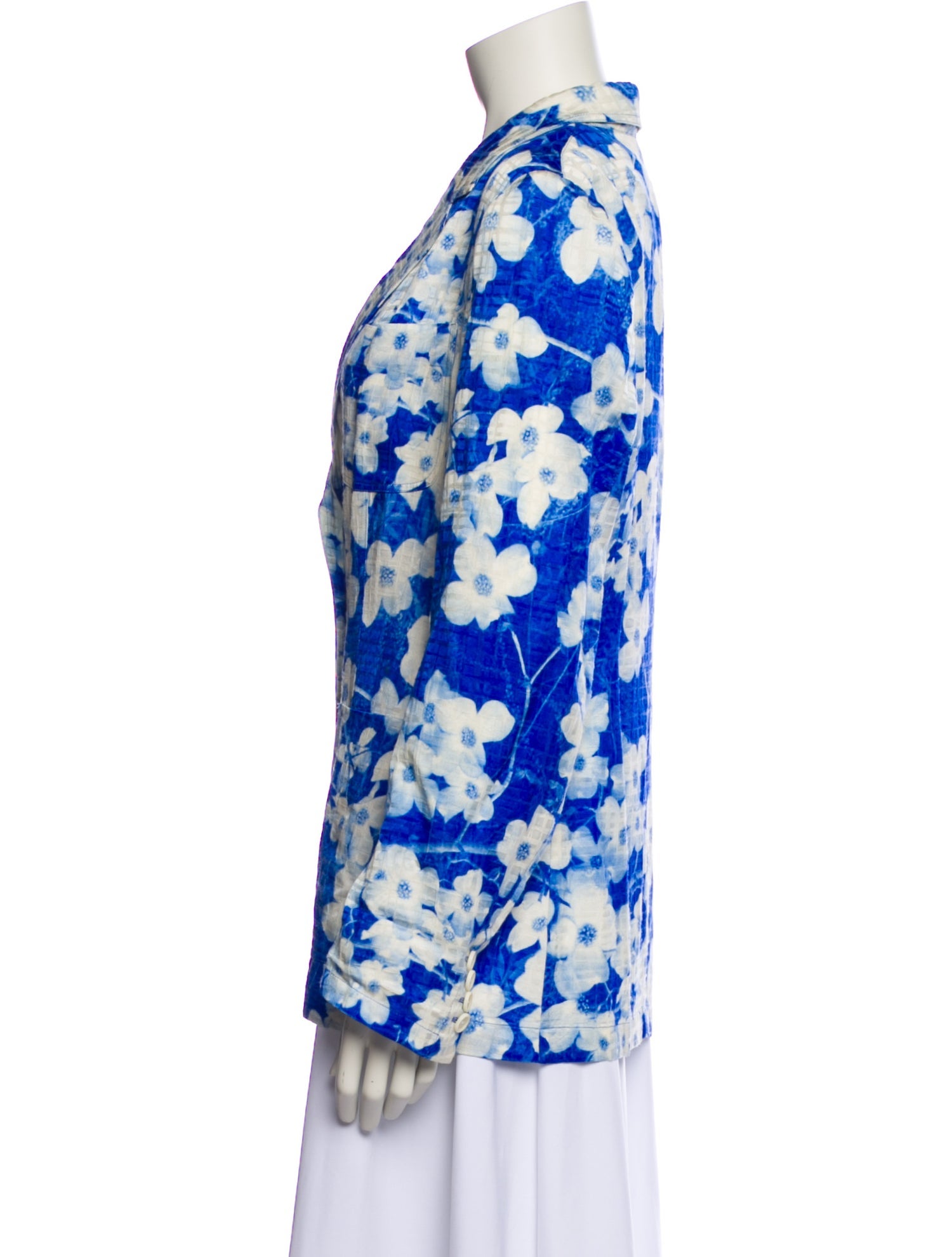 Dries Van Noten Floral Print Blazer