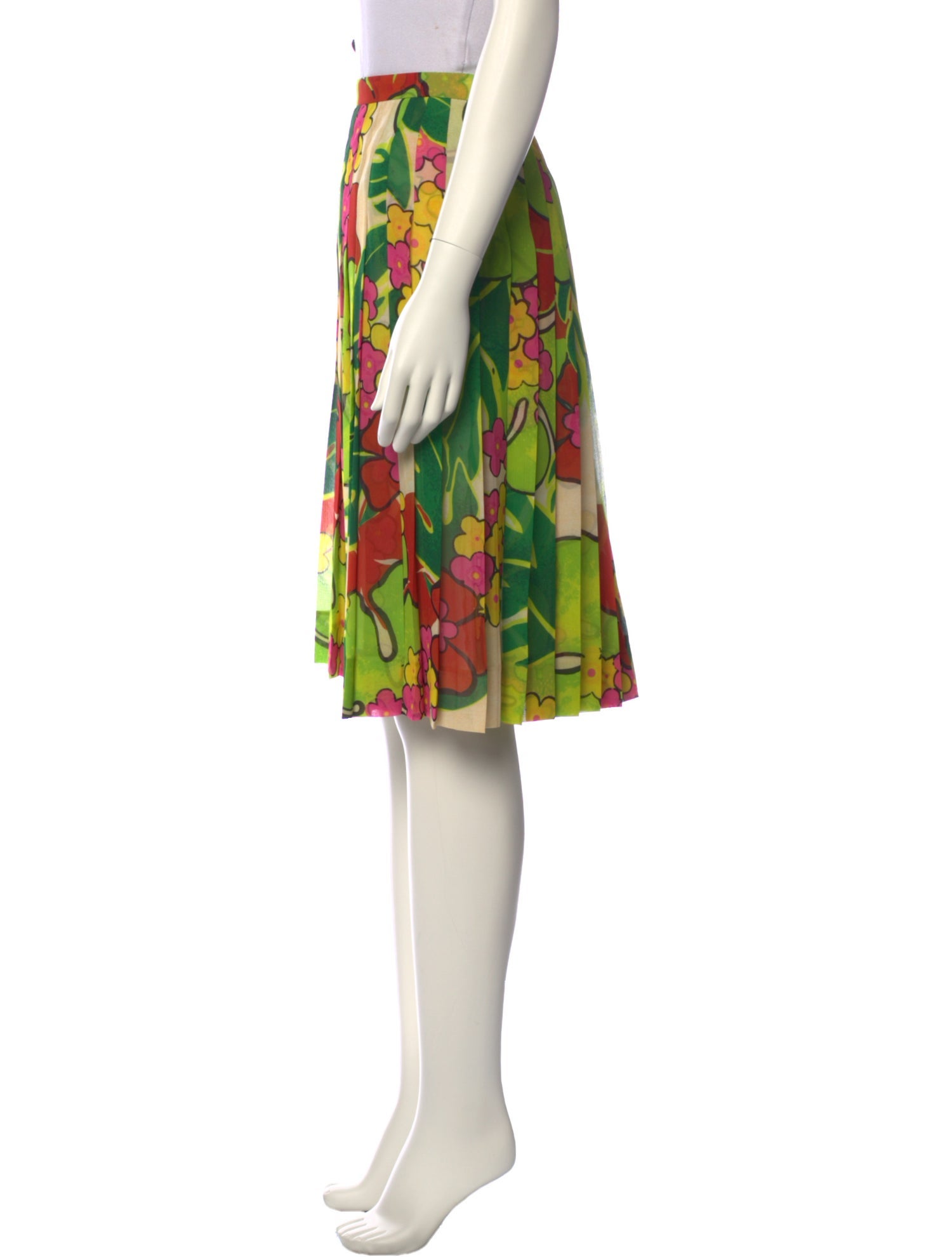 Dries Van Noten Printed Knee-Length Skirt