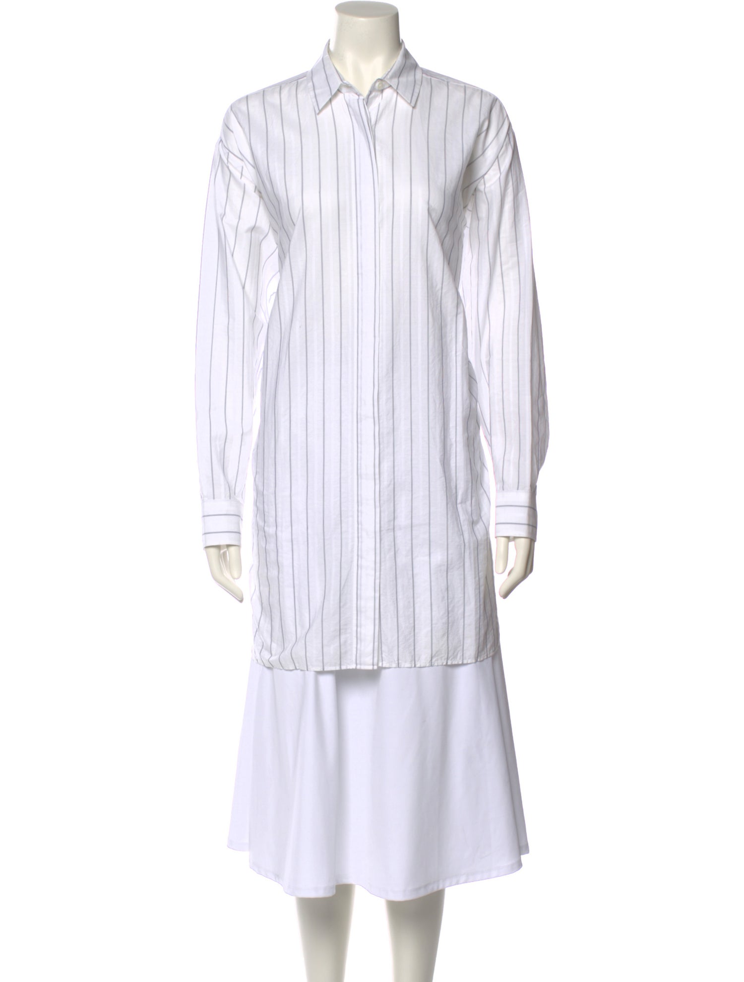 Dries Van Noten Striped Knee-Length Dress