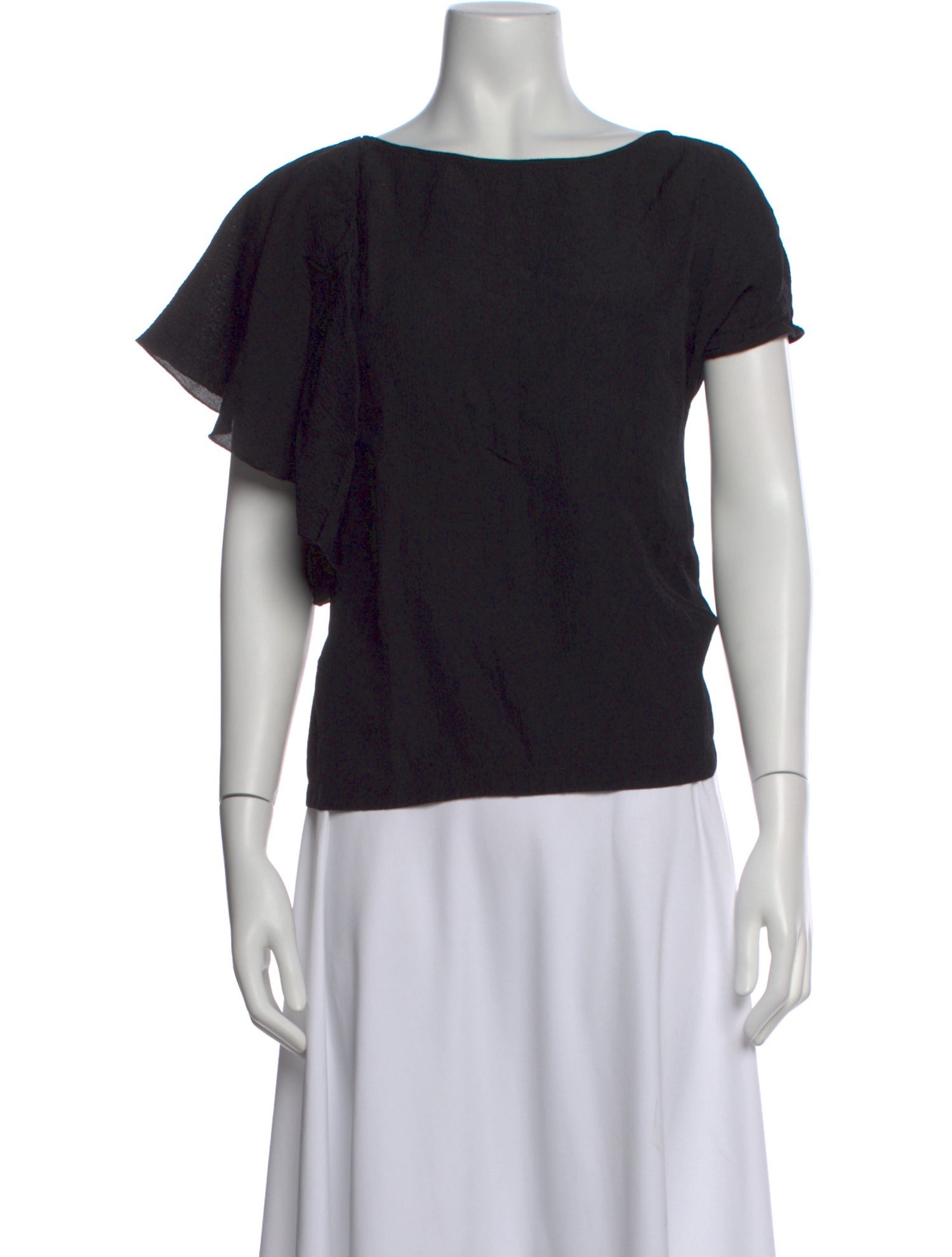 Dries Van Noten Bateau Neckline Short Sleeve T-Shirt