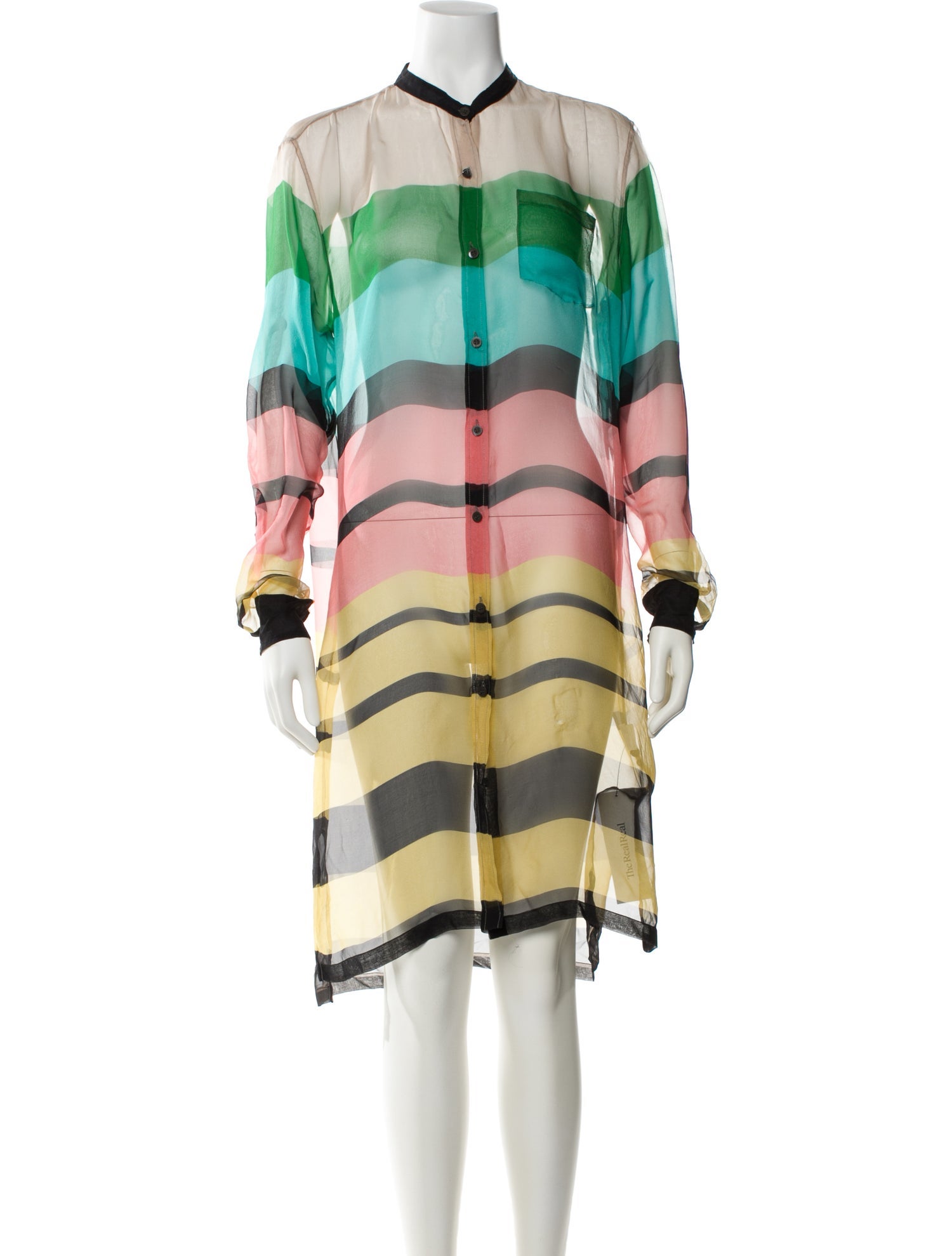 Dries Van Noten Silk Midi Length Dress