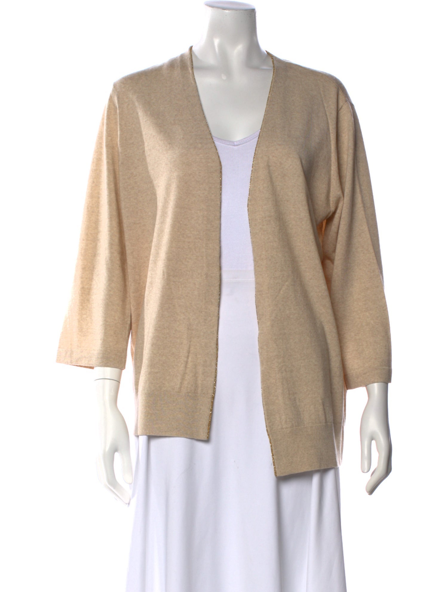 Dries Van Noten Wool Open Front Sweater