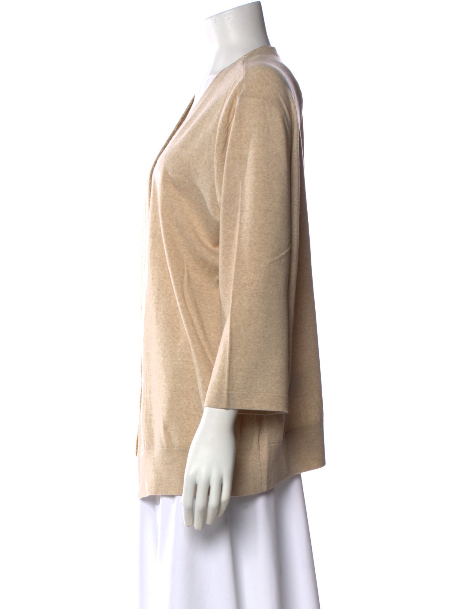 Dries Van Noten Wool Open Front Sweater