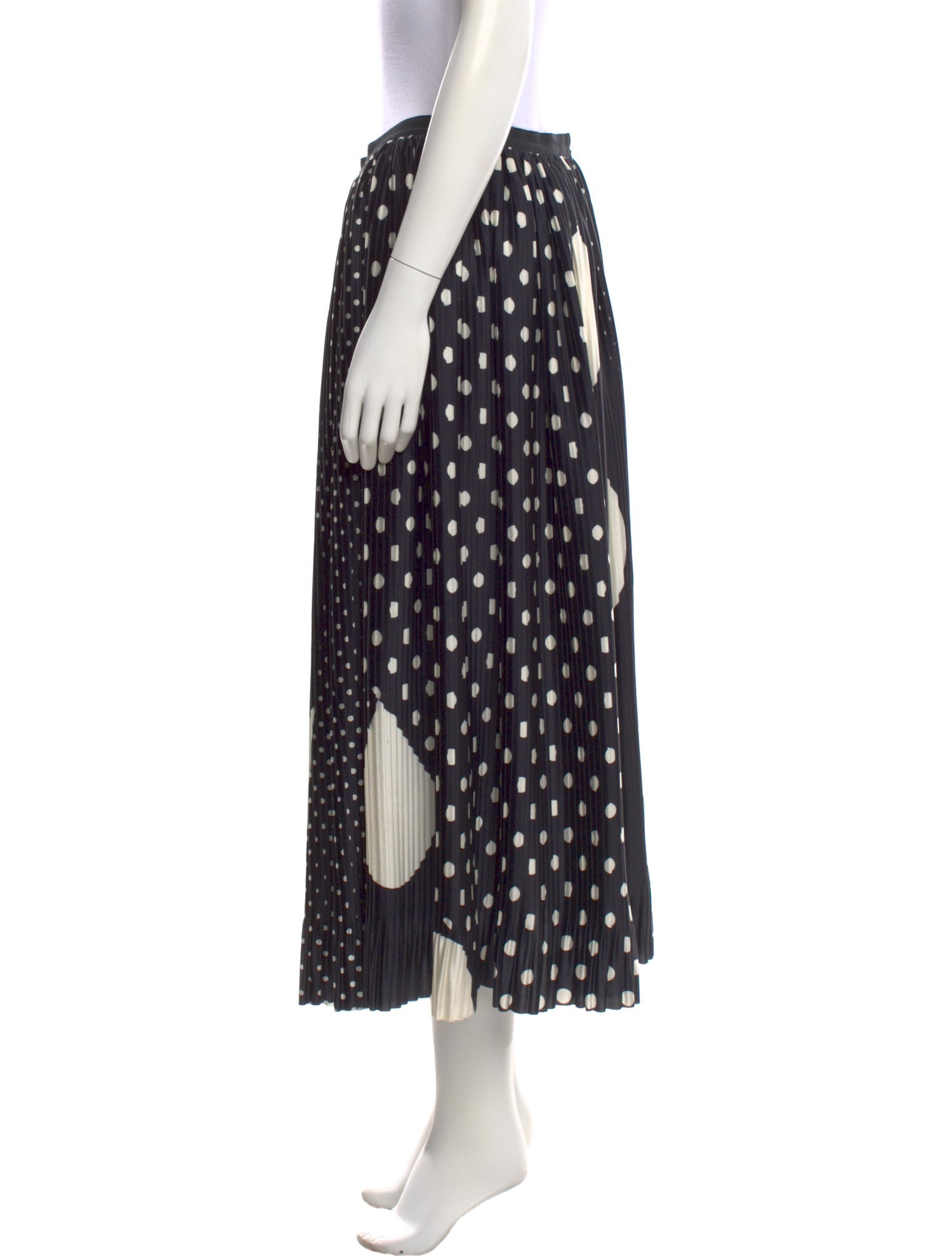 Moschino Cheap and Chic Pasta Print Mini - Black Skirts, Clothing