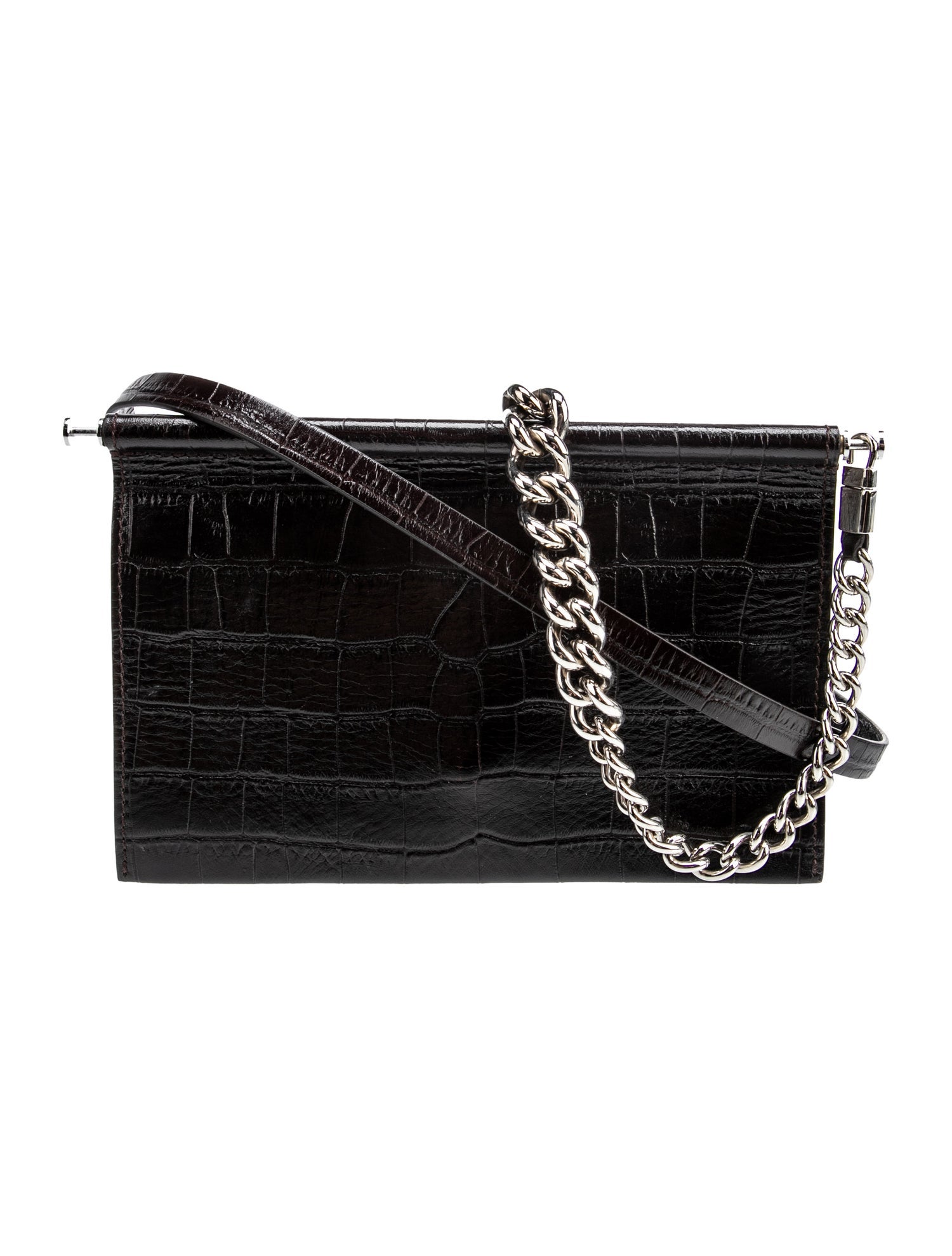 Dries Van Noten Leather Messenger Bag