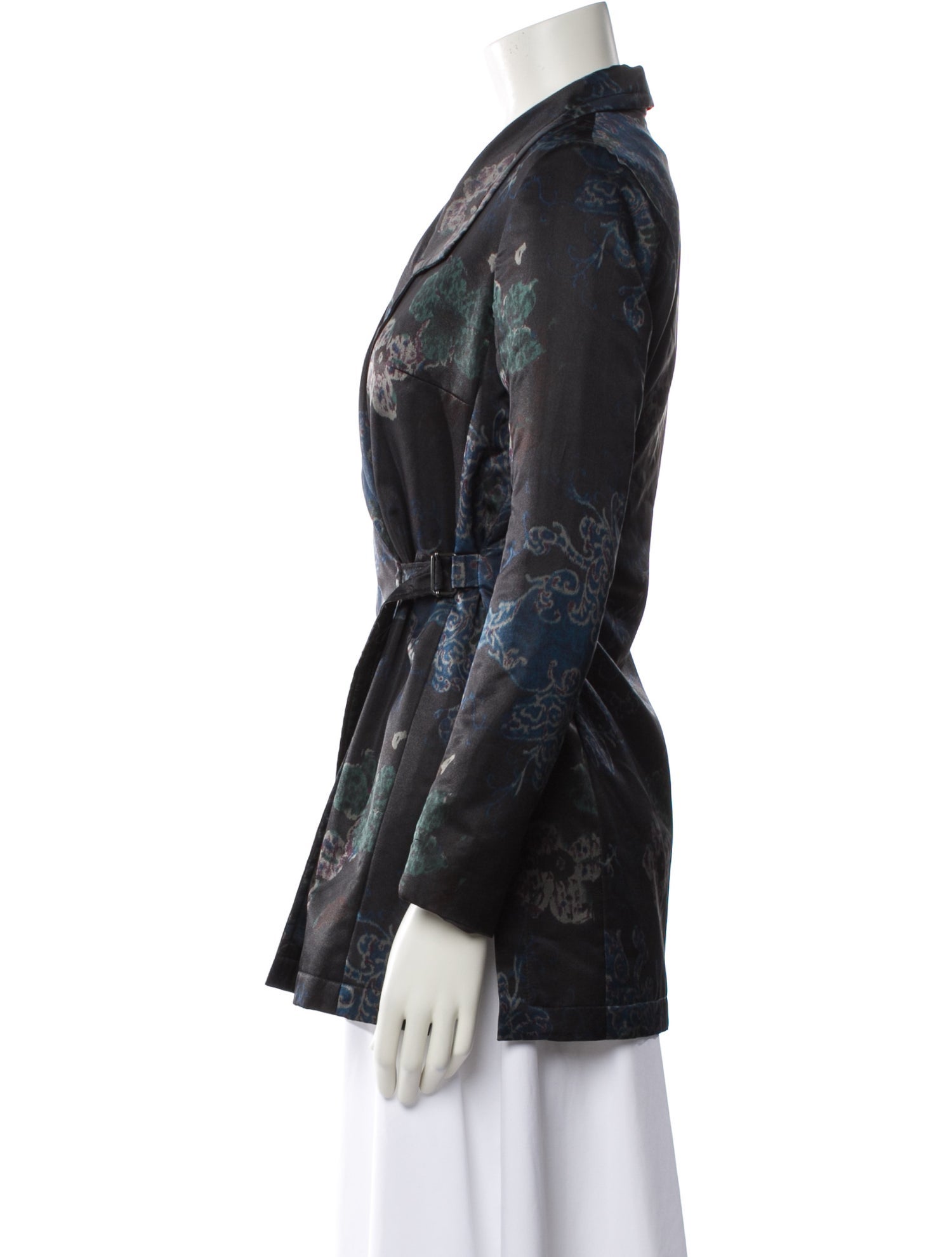 Dries Van Noten Floral Print Blazer