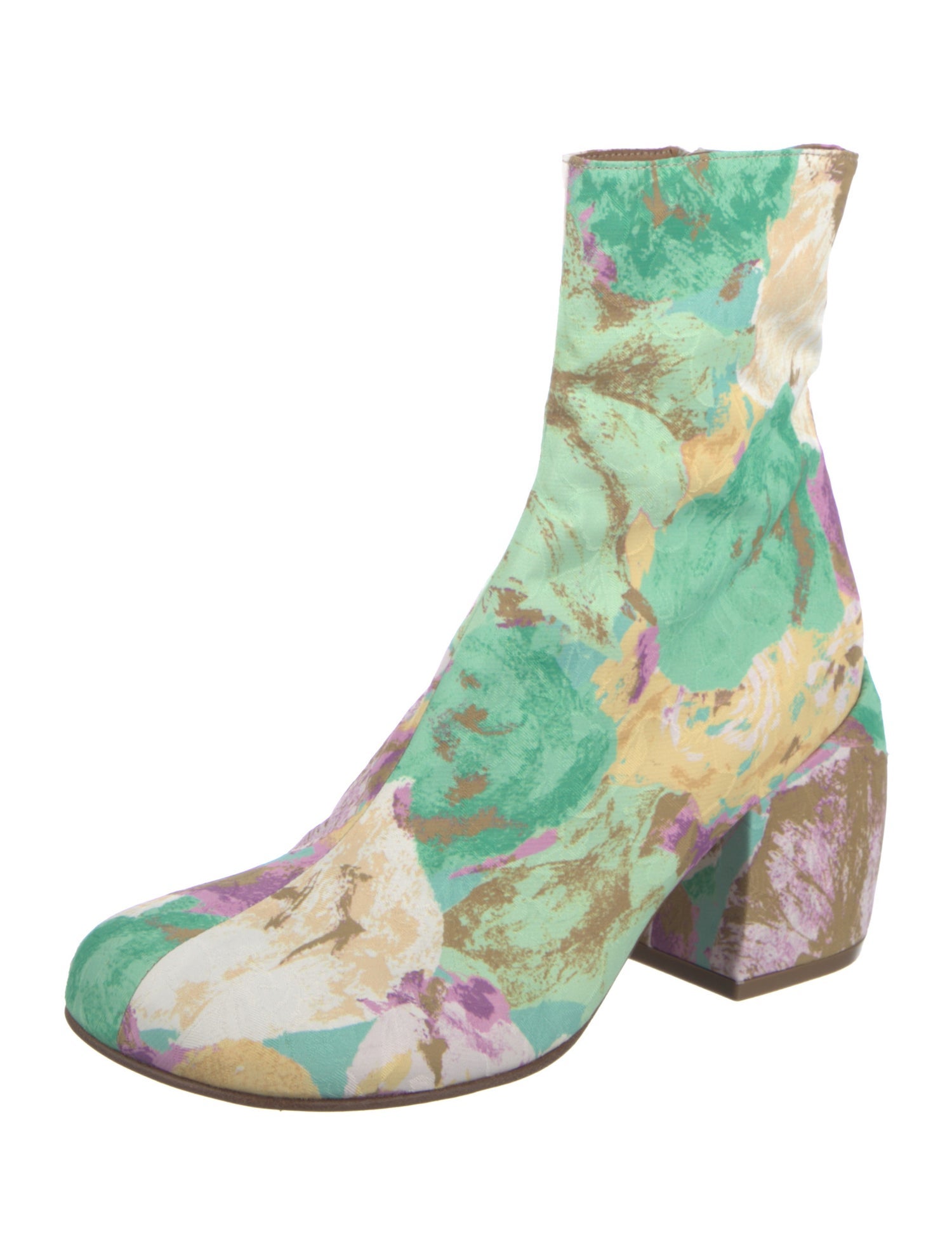 Dries Van Noten Printed Boots